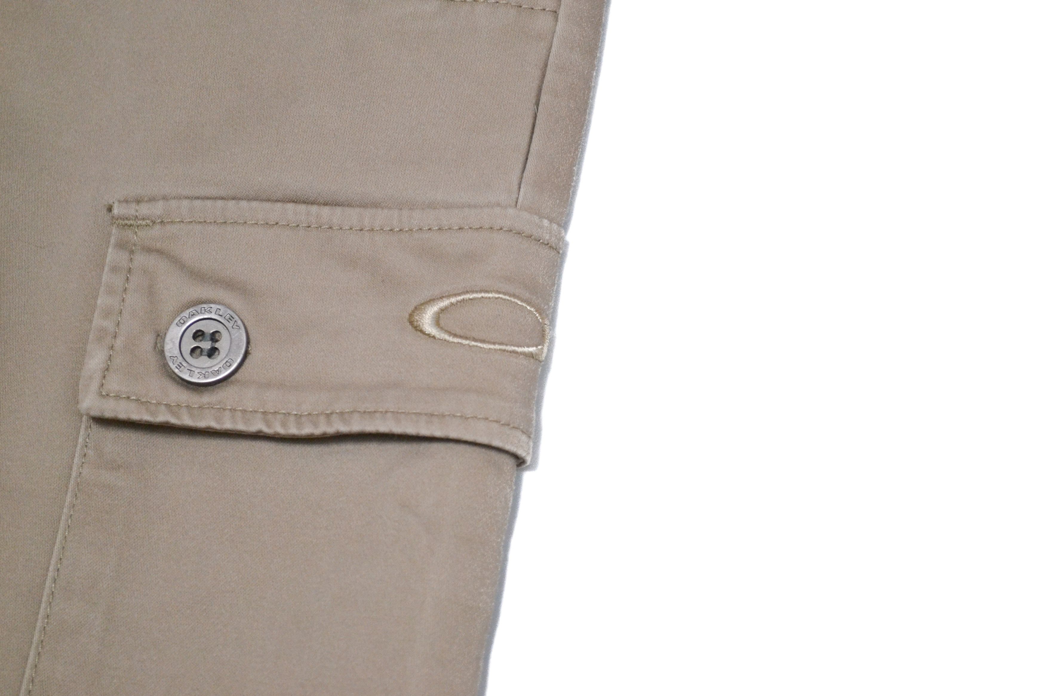 Oakley Oakley Men’s Beige Cargo Trousers Pants Size 32 Size US 32 / EU 48 - 3 Thumbnail