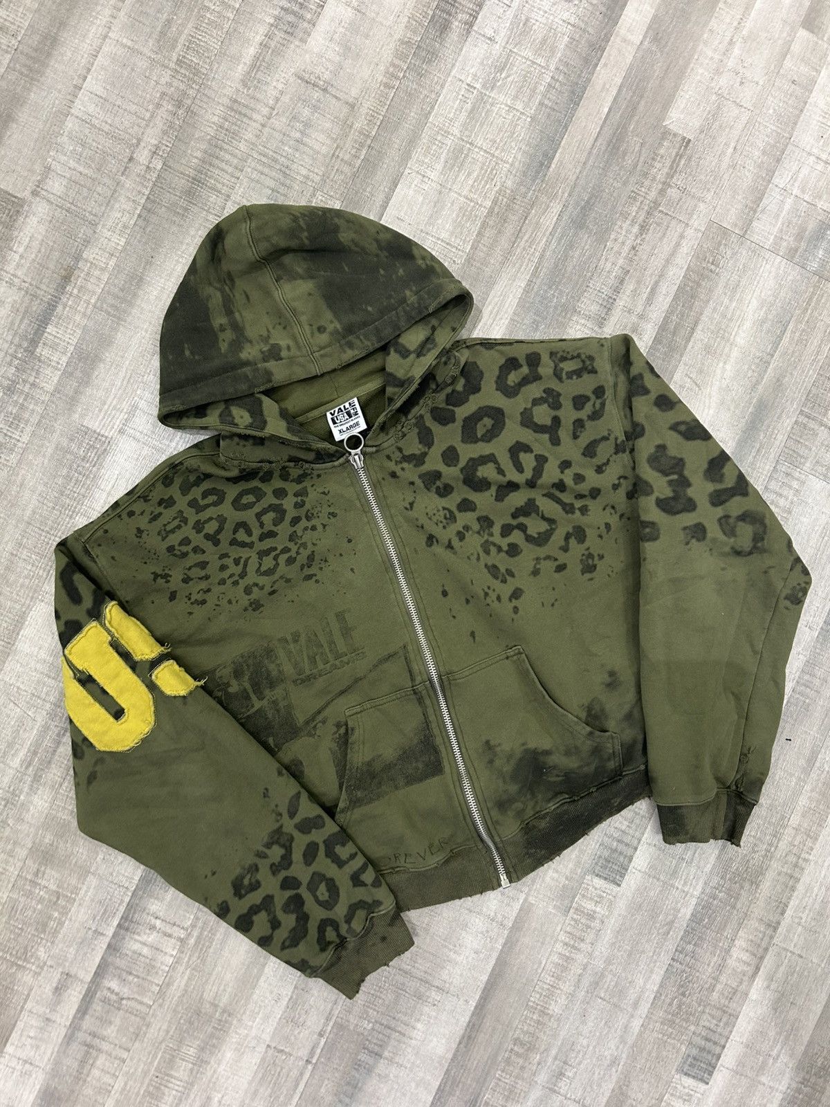 Vale Vale Hulk Armor zip up hoodie valelives valeforever | Grailed