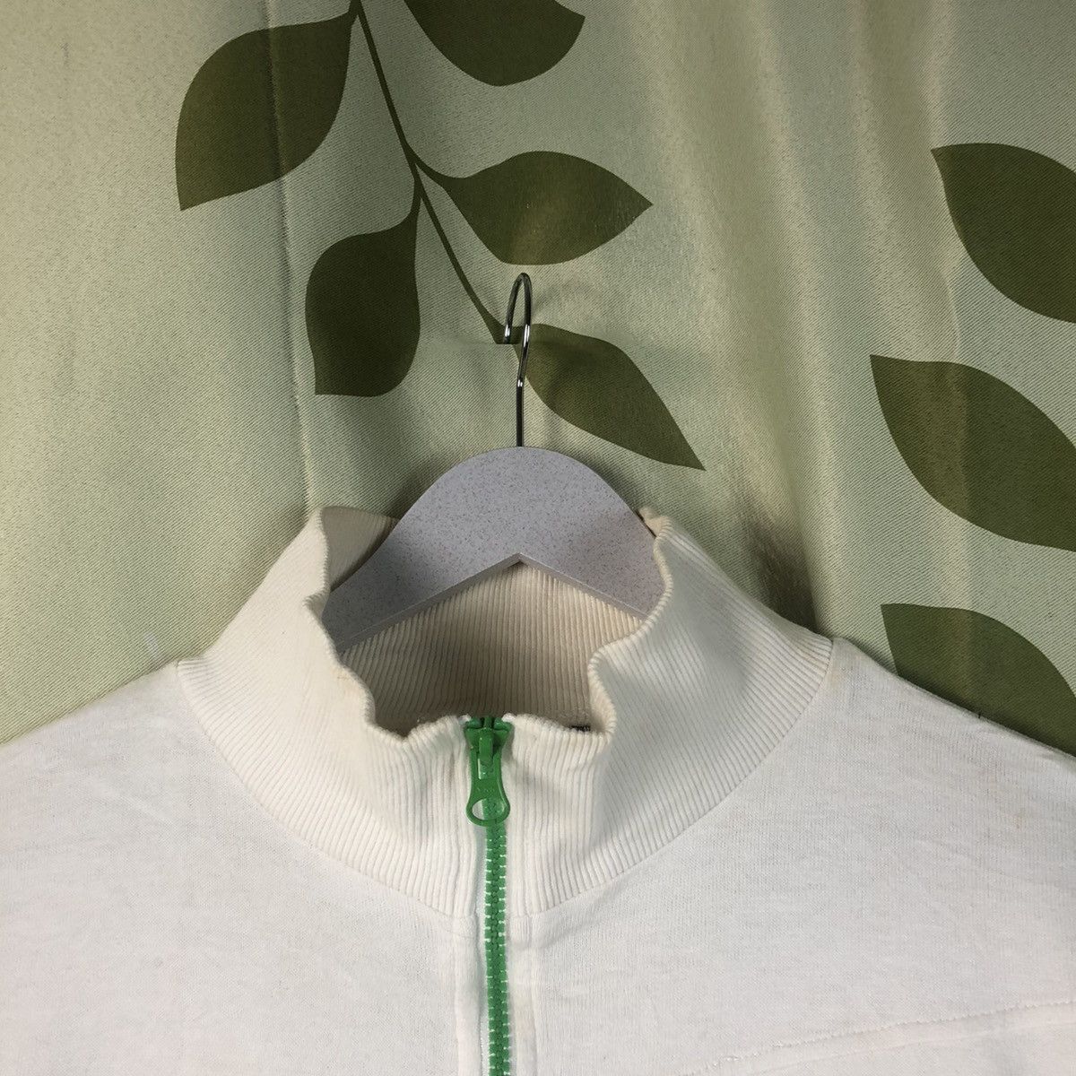 Quiksilver D Quiksilver vintage White sweater #7433 Size US L / EU 52-54 / 3 - 6 Thumbnail