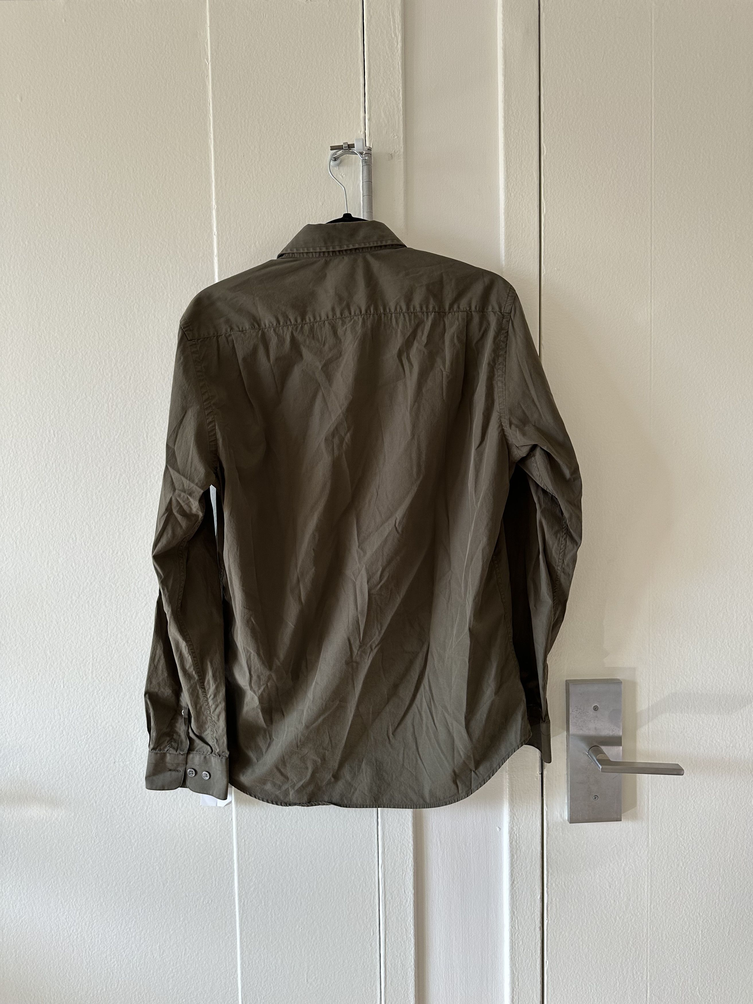 Acne Studios Acne Studios Face Logo Button Up Shirt Size US M / EU 48-50 / 2 - 5 Thumbnail