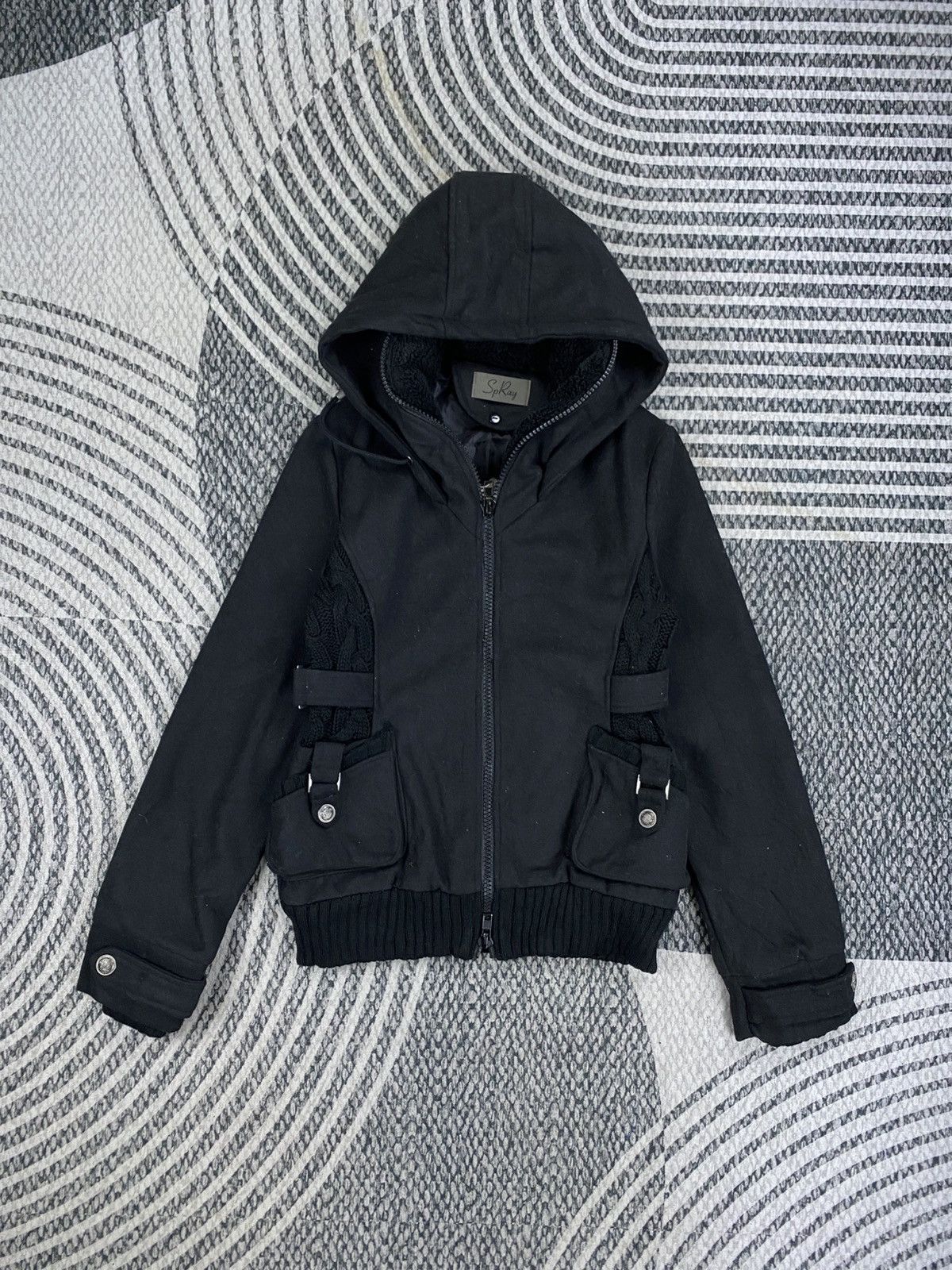 14th Addiction Vintage SpRay Punk Style Zip Hoodie Jacket Size US XS / EU 42 / 0 - 1 Thumbnail