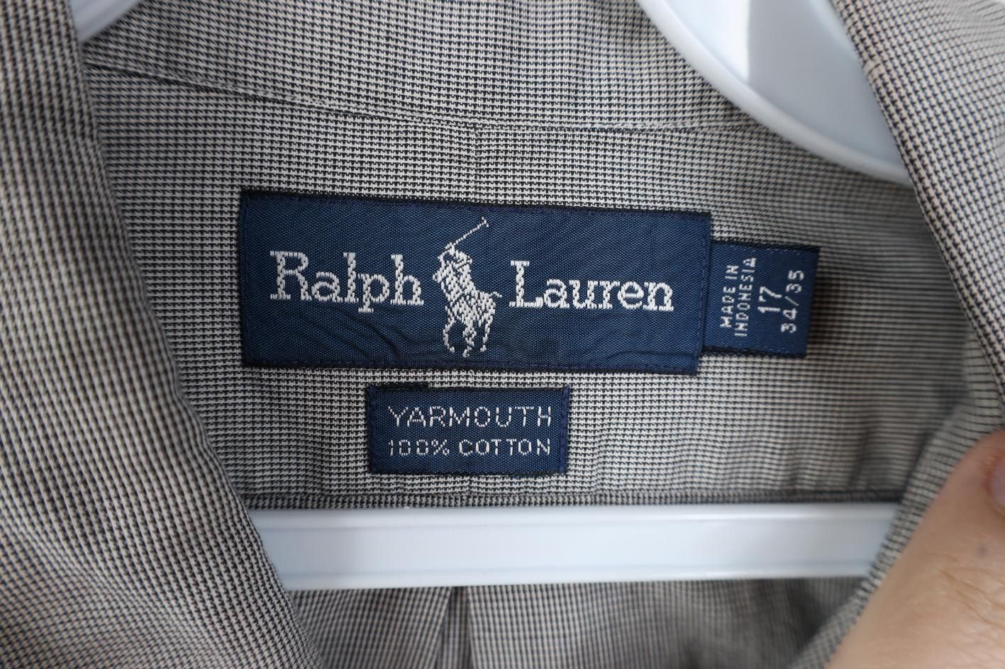 Polo Ralph Lauren Vintage 90s Ralph Lauren Yarmouth Collared Button Down Shirt Size US M / EU 48-50 / 2 - 6 Thumbnail