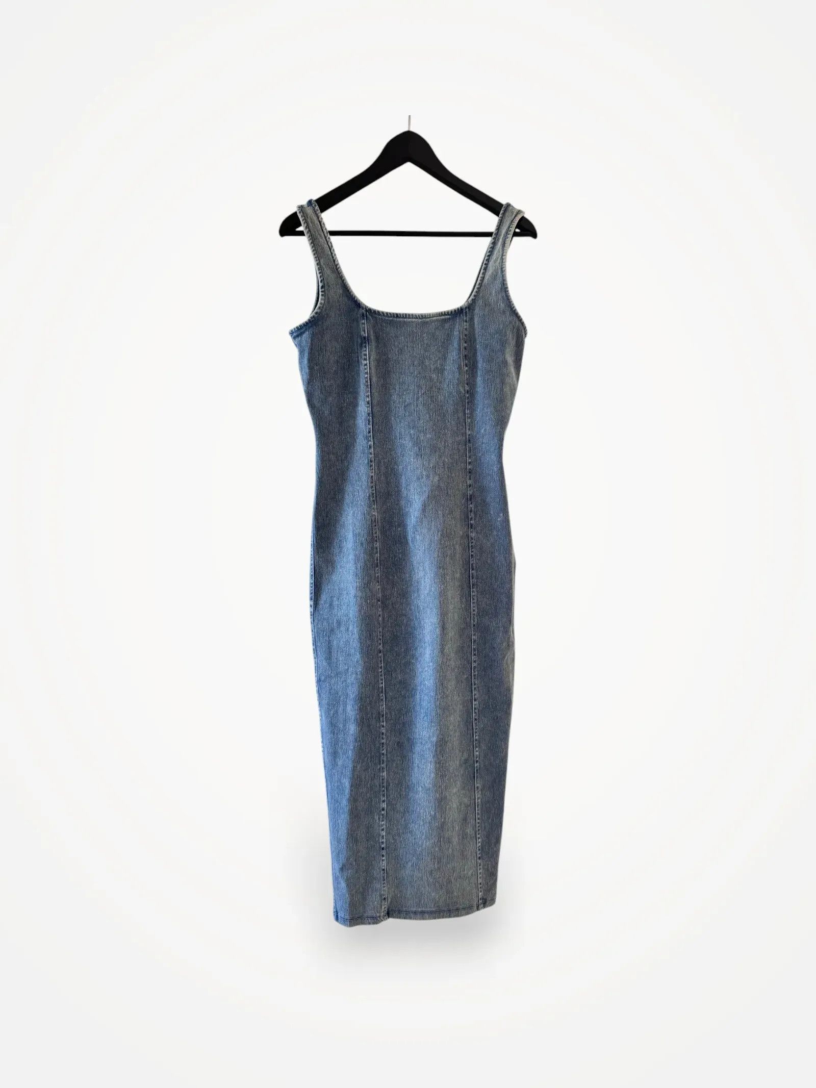 Good American Good American Jeansklänning stretch Dress Size M / US 6-8 / IT 42-44 - 1 Thumbnail