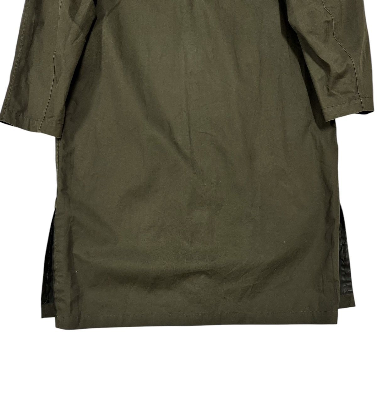 Japanese Brand × Lemaire × Uniqlo Uniqlo Lemaire Wax Cotton Longjacket Raincoat Size US S / EU 44-46 / 1 - 14 Thumbnail