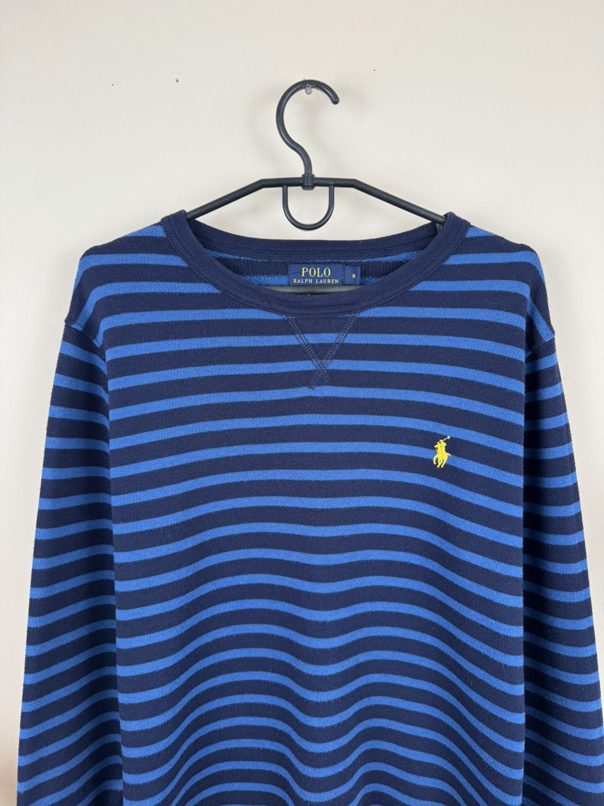Polo Ralph Lauren Ralph Lauren Sweater Knitwear Sweatshirt M Striped Blue Size US M / EU 48-50 / 2 - 11 Thumbnail