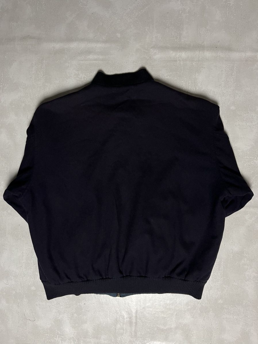Lacoste Vintage Reversible 90s Lacoste Wool Bomber Varsity Jacket Size US L / EU 52-54 / 3 - 7 Thumbnail