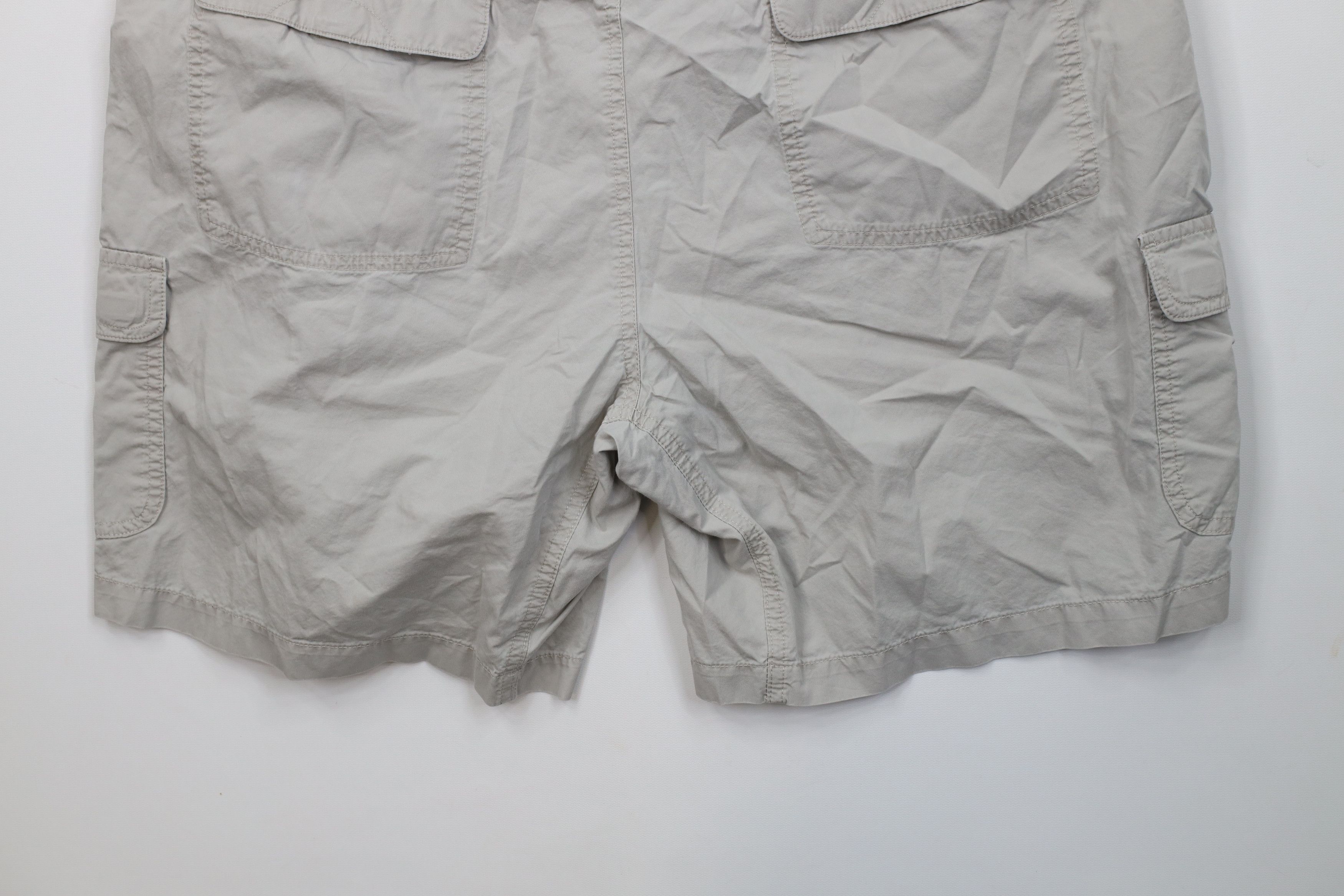 Columbia Vintage Y2K Columbia Spell Above Knee Trekking Cargo Shorts Size 38" / US 16 / IT 52 - 12 Thumbnail