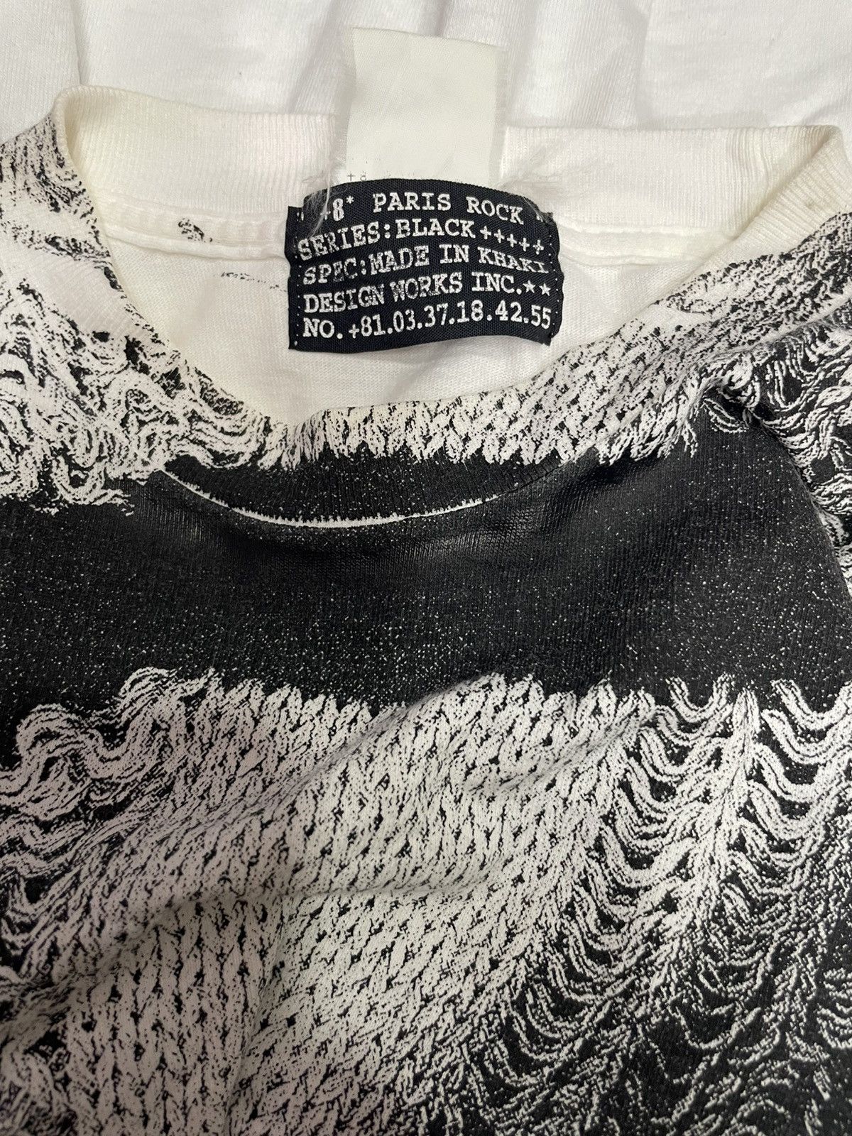Japanese Brand × Seditionaries Vintage +8* Paris Rock Overprint Tshirt Size US S / EU 44-46 / 1 - 11 Thumbnail