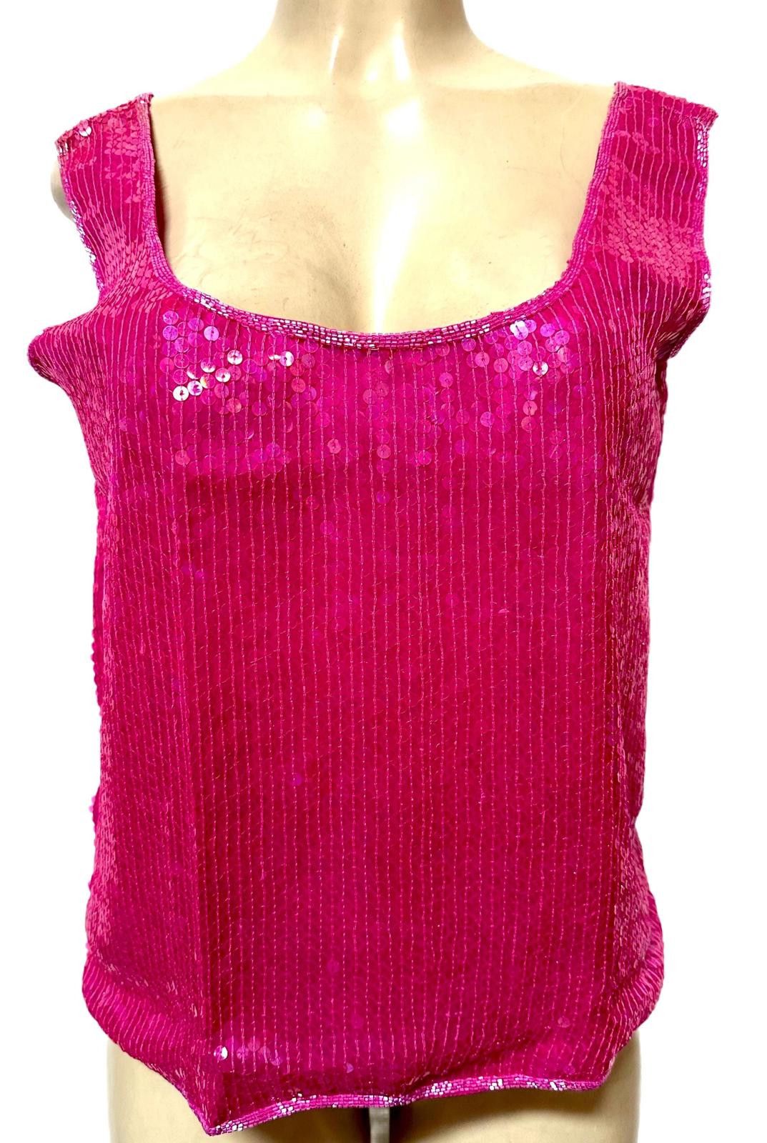 Other Sequin Top Hot Pink Fushia size 20 Size 3XL / US 20-22 - 1 Thumbnail