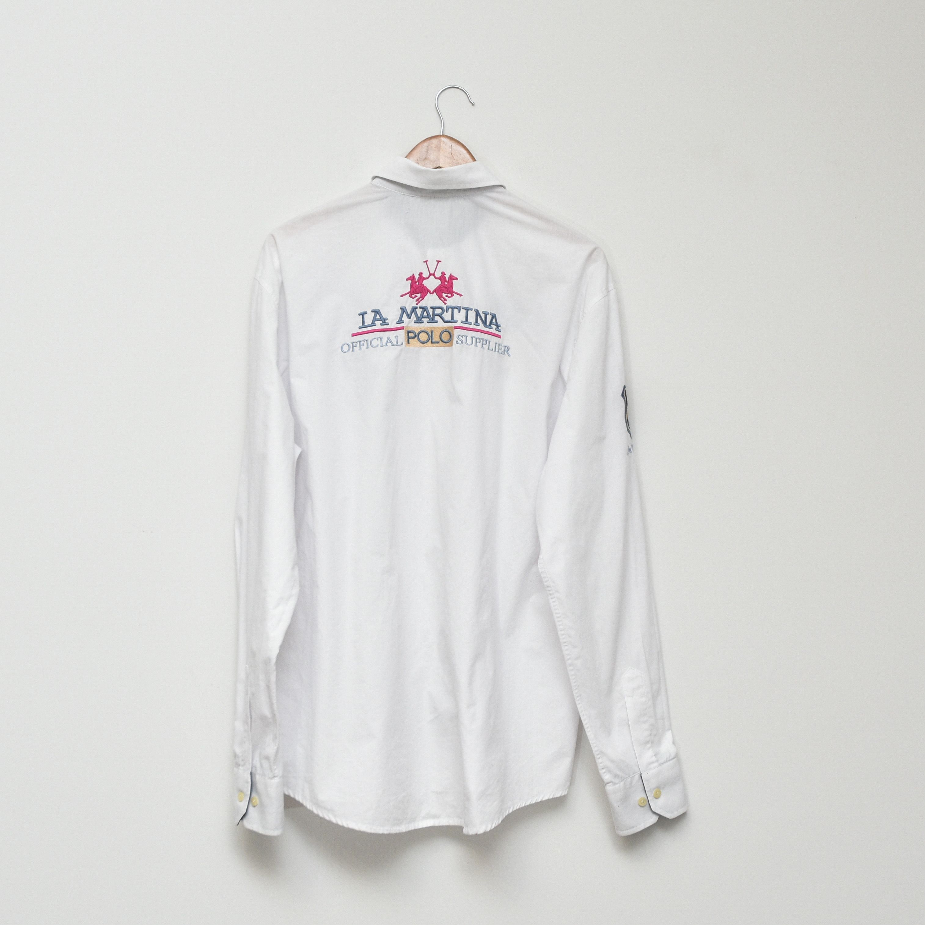 La Martina La Martina Rolex Crown Cup 2010 Polo Shirt White 4XL Size US XXL / EU 58 / 5 - 2 Thumbnail