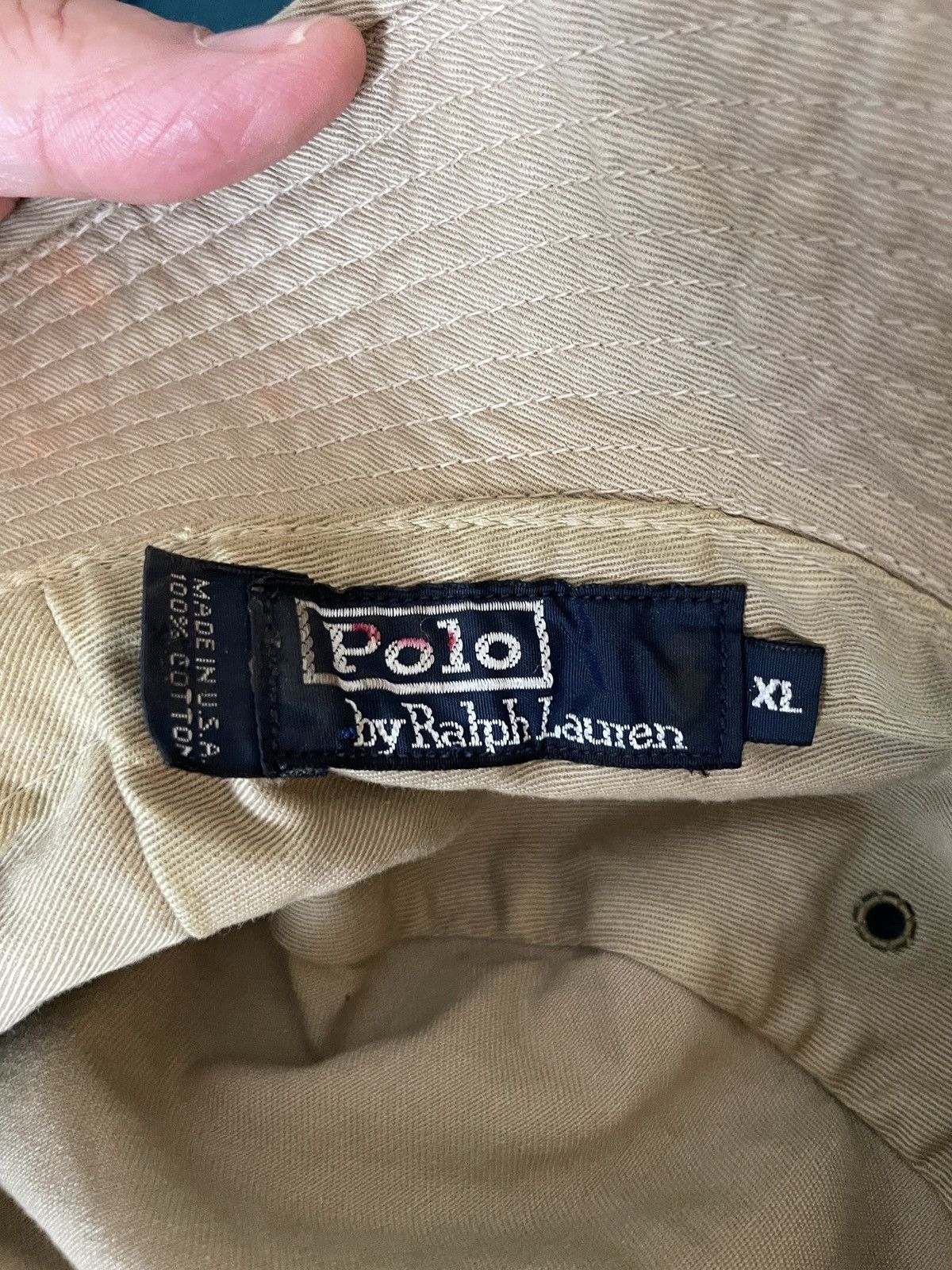 Polo Ralph Lauren Classic Cotton Bucket Hat Size ONE SIZE - 6 Thumbnail