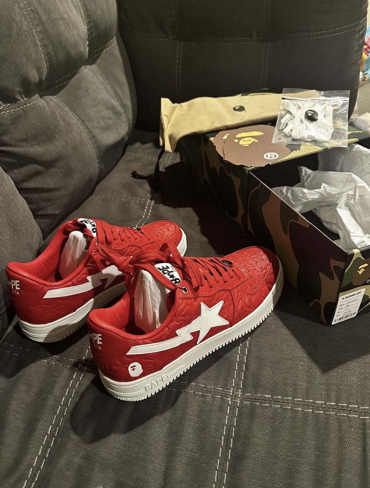 Bape BAPESTA #3 Size US 10.5 / EU 43-44 - 6 Thumbnail