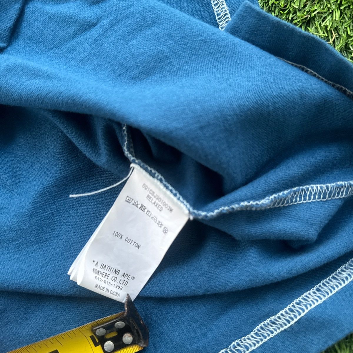 Bape Bape Blue Ombre T-Shirt Size US XL / EU 56 / 4 - 5 Thumbnail