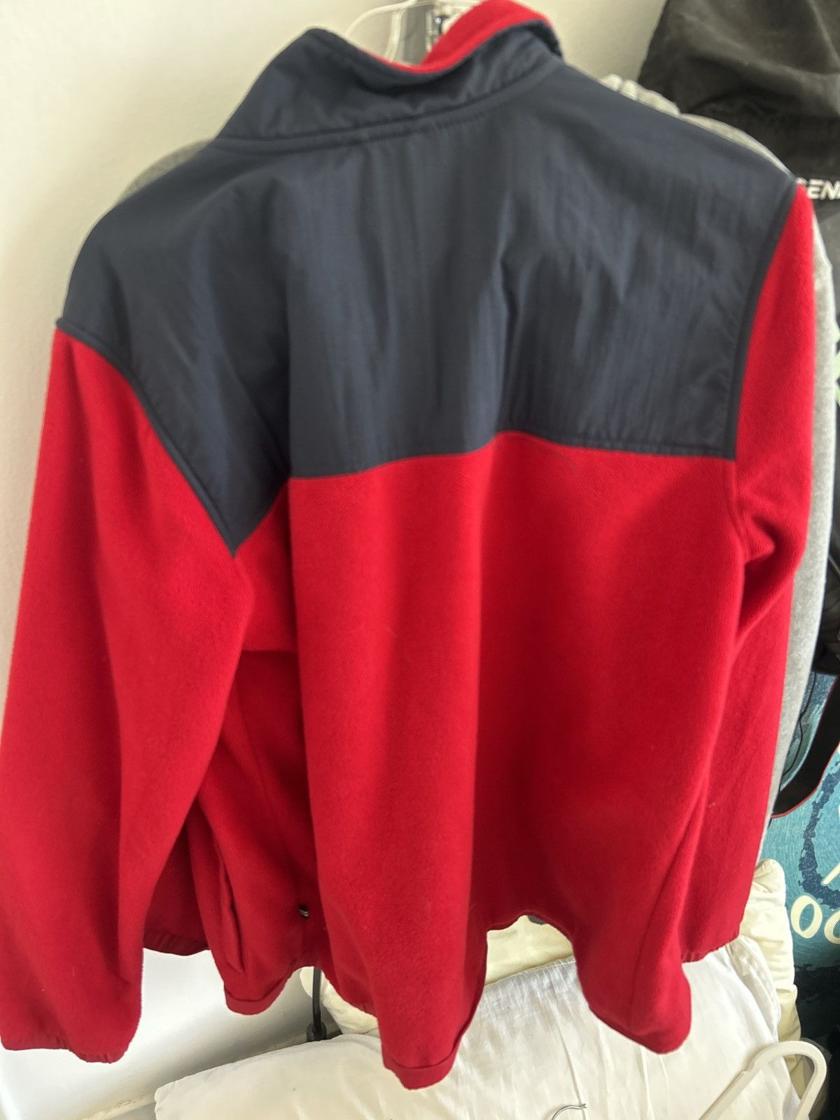 Nautica Nautica red fleece zip up collared jacket Size US M / EU 48-50 / 2 - 3 Thumbnail