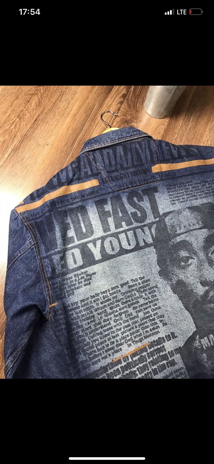 ICON Motorsports × Makaveli × Vintage Makaveli 2Pac Rare Denim Jacket 90s vintage Size US XL / EU 56 / 4 - 10 Thumbnail