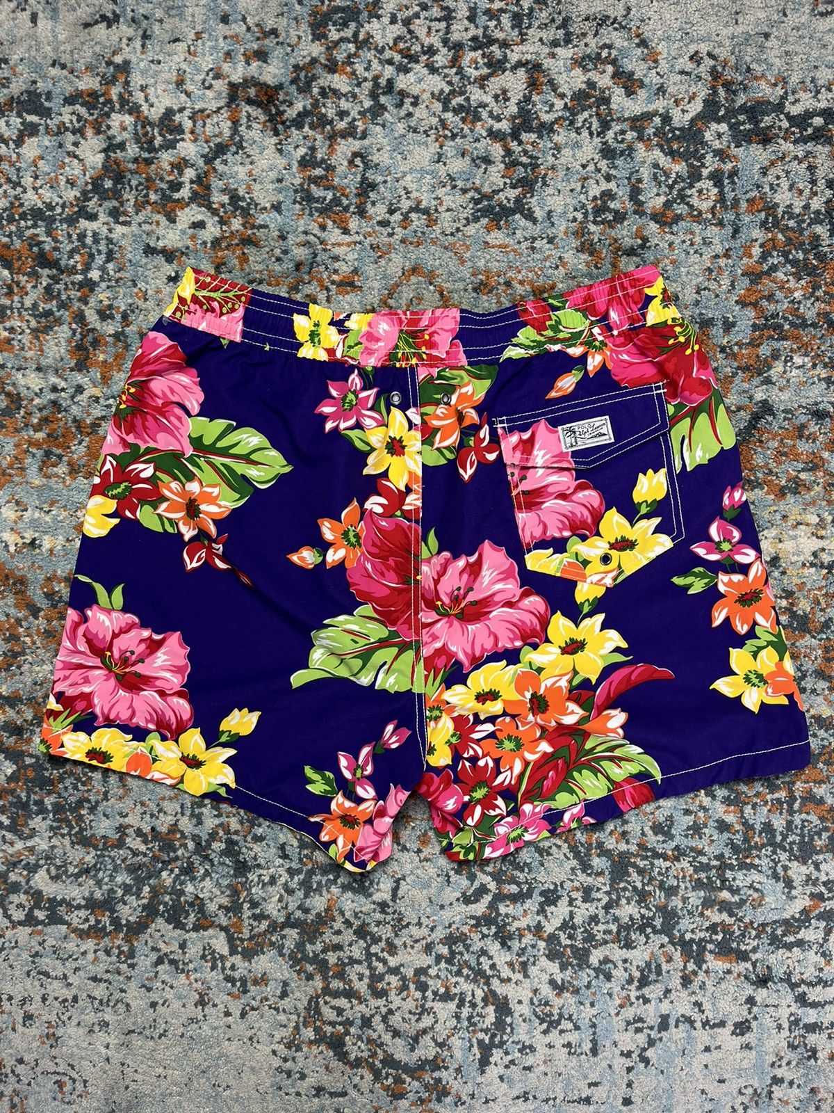 Polo Ralph Lauren Vintage 00s Polo Ralph Lauren floral print shorts old money Size US 36 / EU 52 - 2 Thumbnail