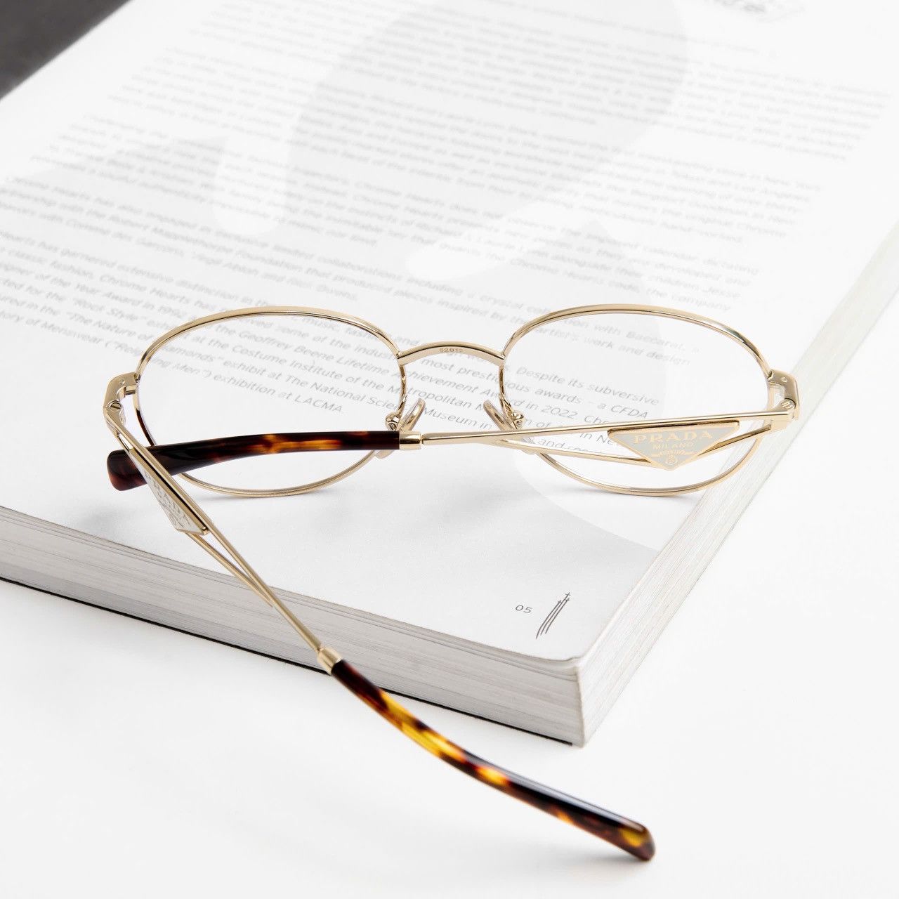 Prada PRADA 0PR A50V ZVN1O1 GLASSES Size ONE SIZE - 7 Thumbnail
