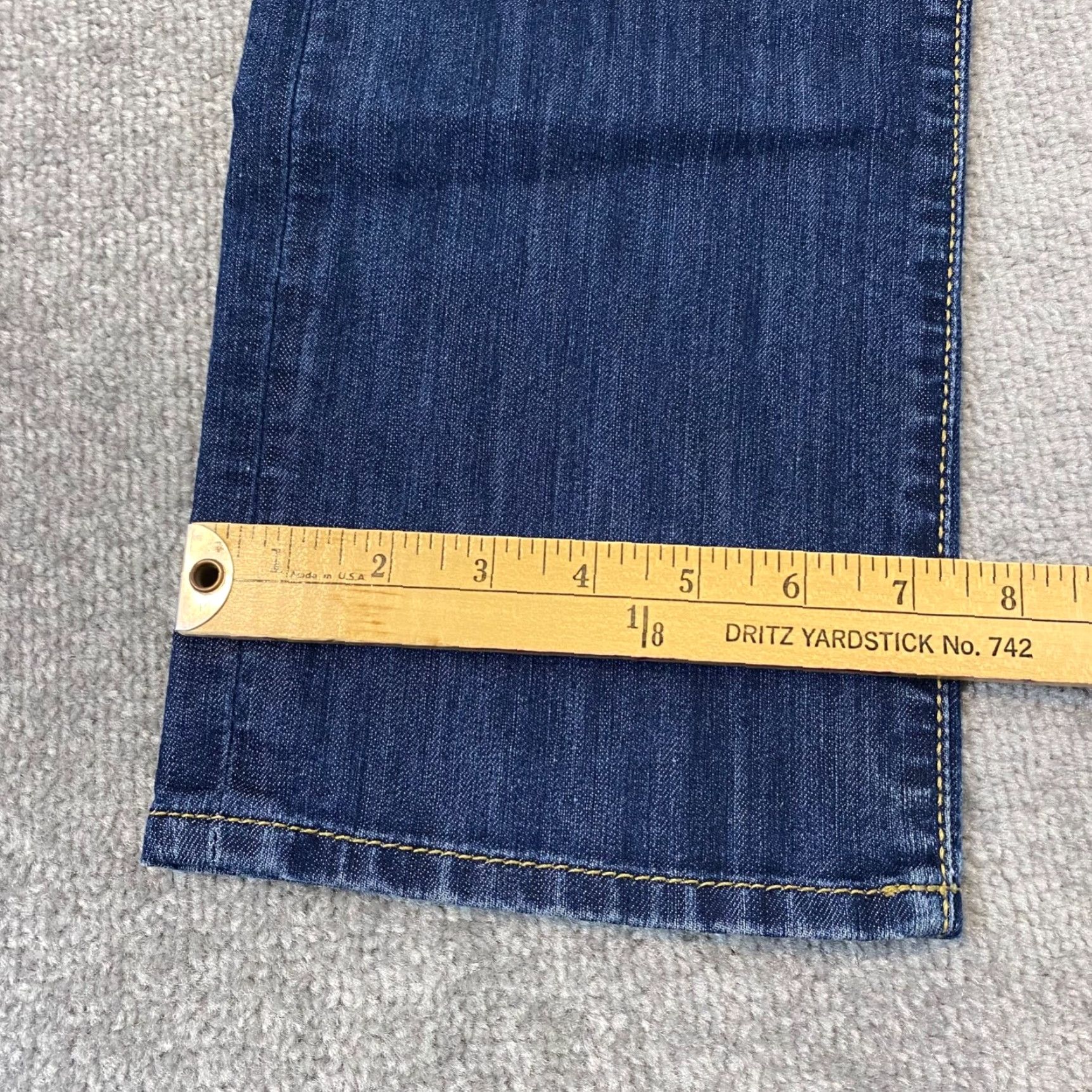 Vintage MAVI Zach Jeans Mens 30x32 Straight Leg Denim Pants Blue Medium Wash Stretch Size US 30 / EU 46 - 6 Thumbnail