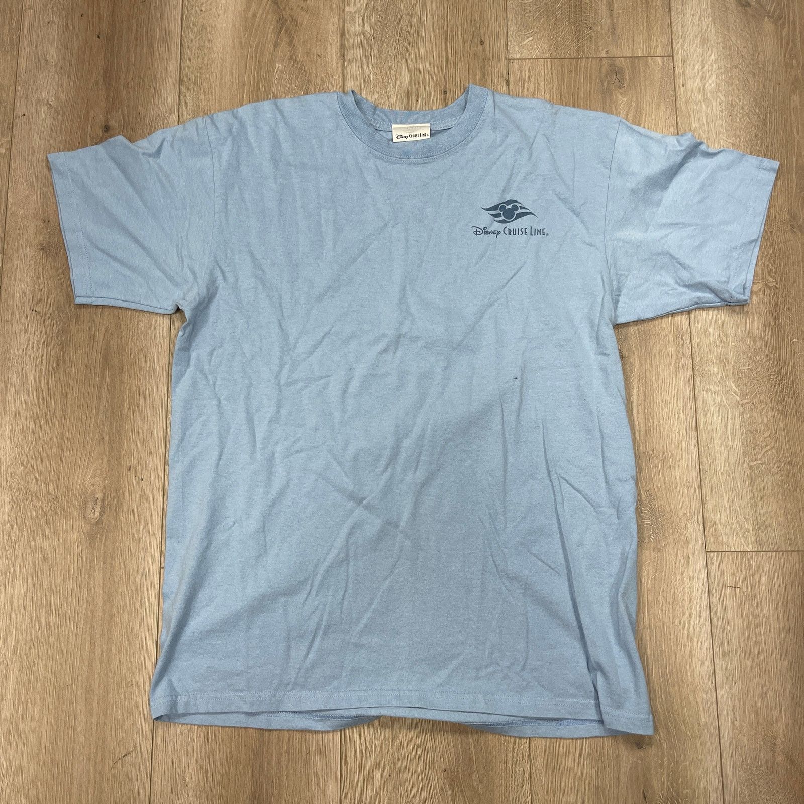 Disney 2011 Disney Dream Cruise Line Blue Tee T Shirt size Large L Size US L / EU 52-54 / 3 - 3 Thumbnail