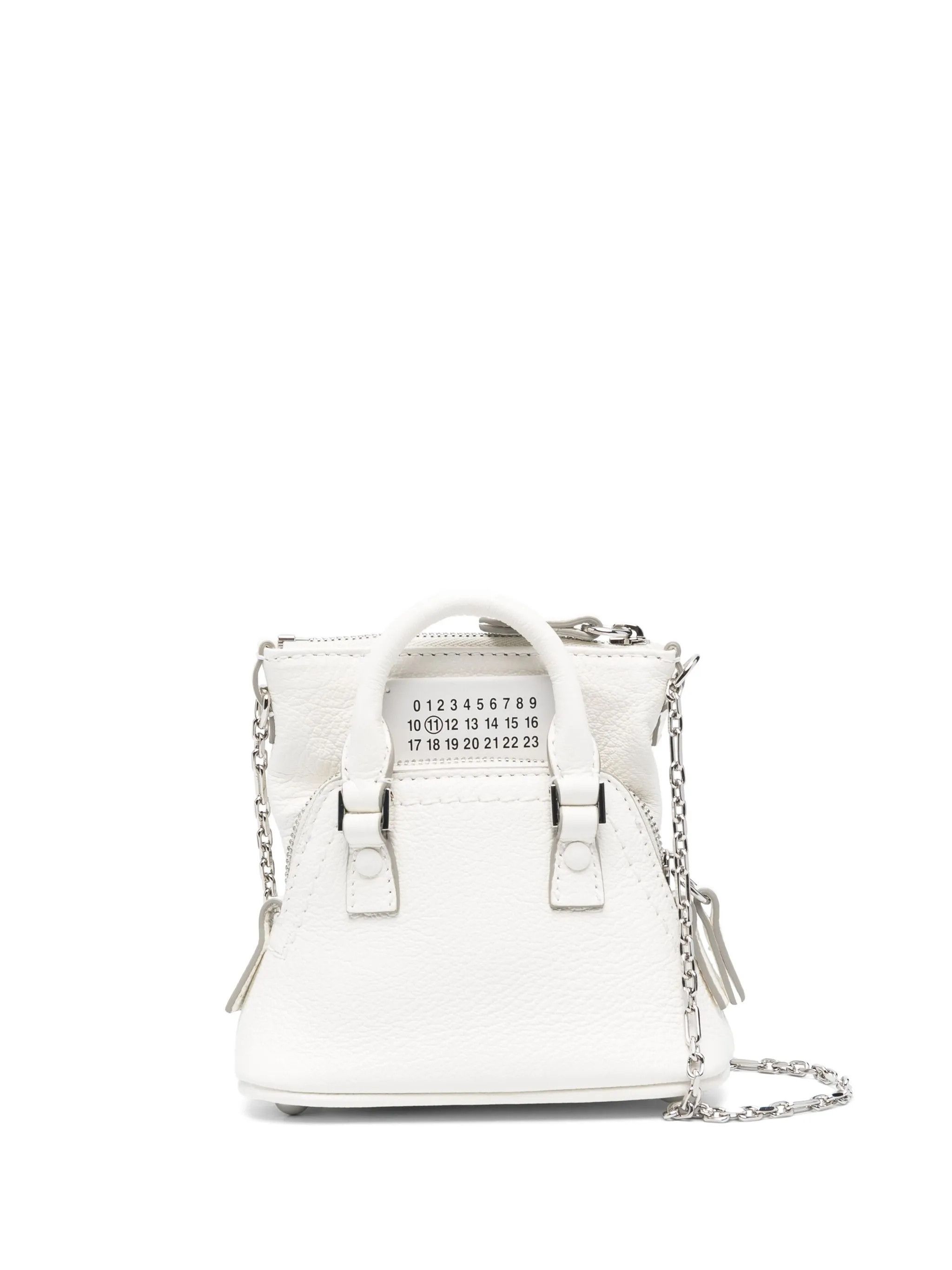 Maison Margiela oc11z1225 Size: OS / Classique Baby Tote Bag in White Size ONE SIZE - 1 Thumbnail