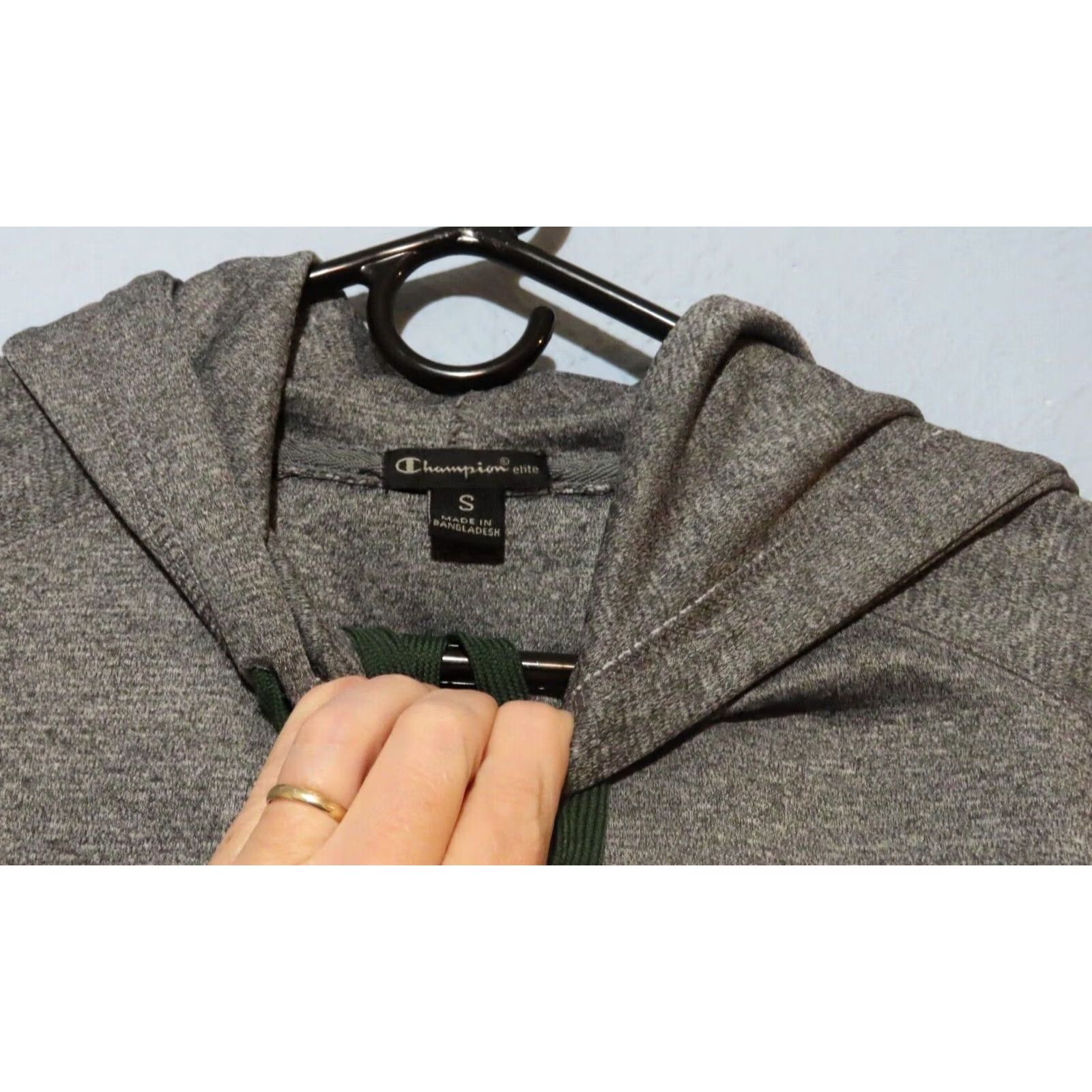 Champion Champion Hoodie Mens S Wright State Raiders Gray Pullover Hooded Sweatshirt Regular Fit College Winter Size US S / EU 44-46 / 1 - 5 Thumbnail