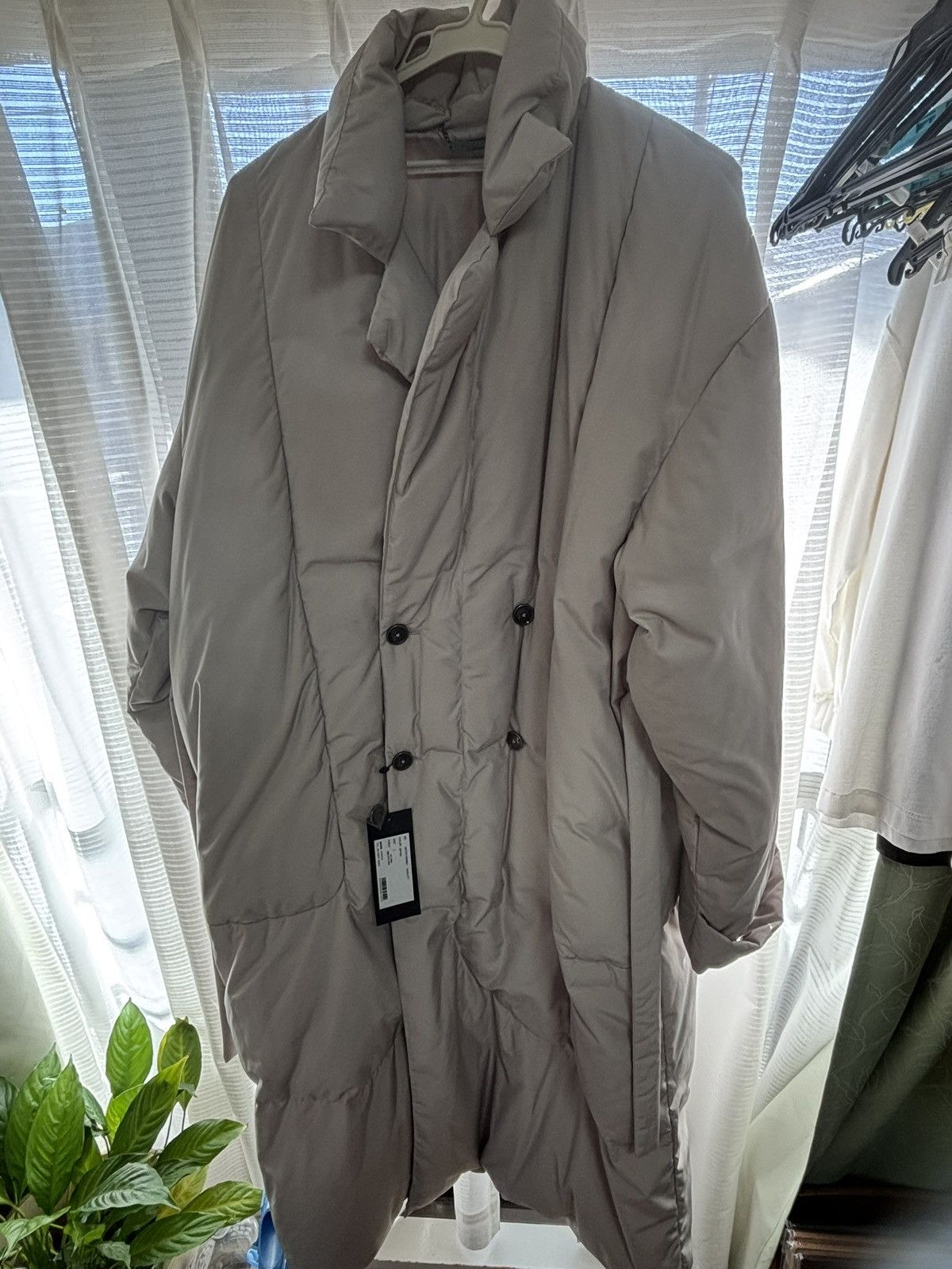 Other ADRER Oversized Belted Down Coat / Light Gray Size US L / EU 52-54 / 3 - 2 Thumbnail