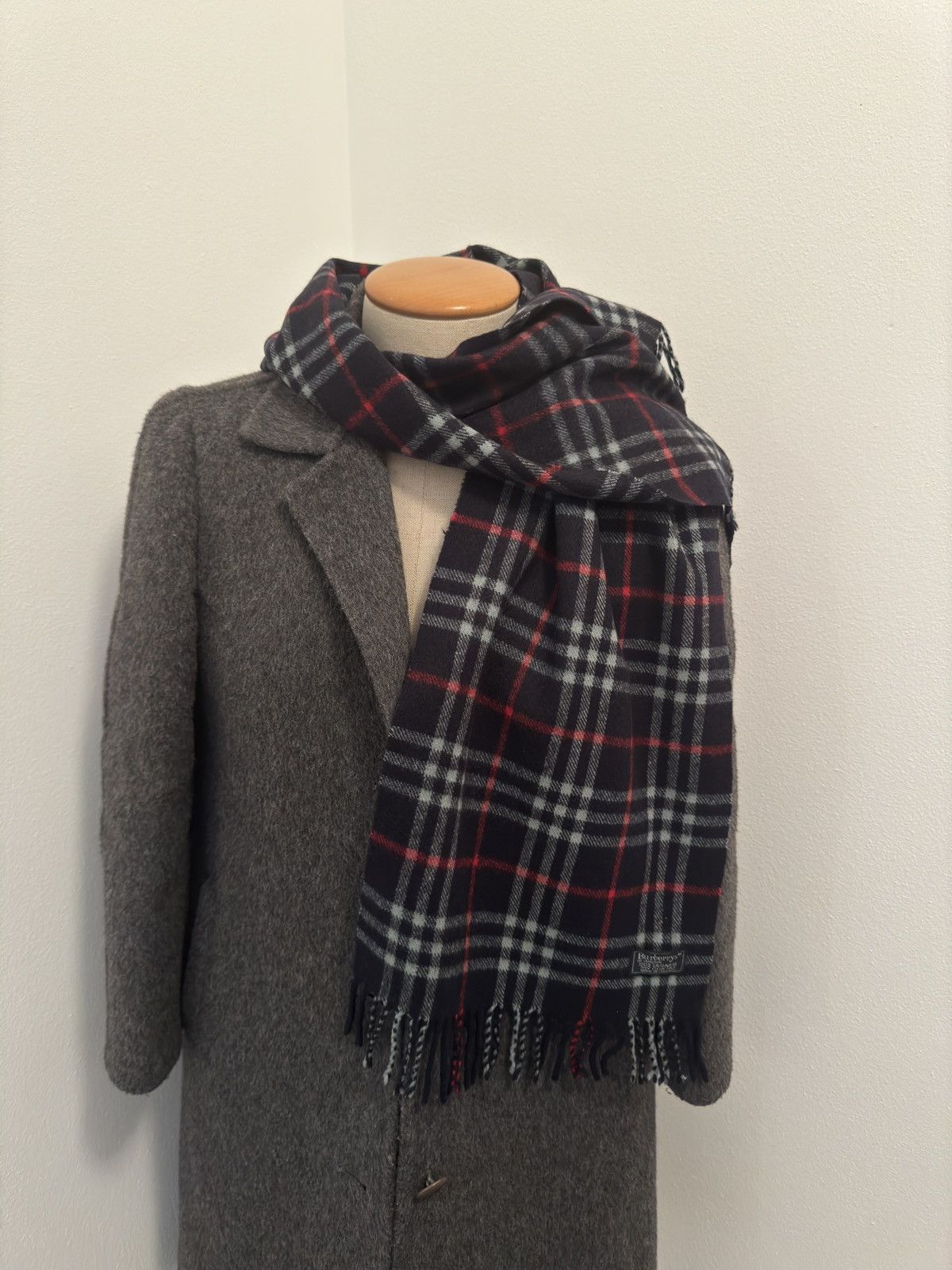 Burberry Burberry blue navy scarf Size ONE SIZE - 6 Thumbnail