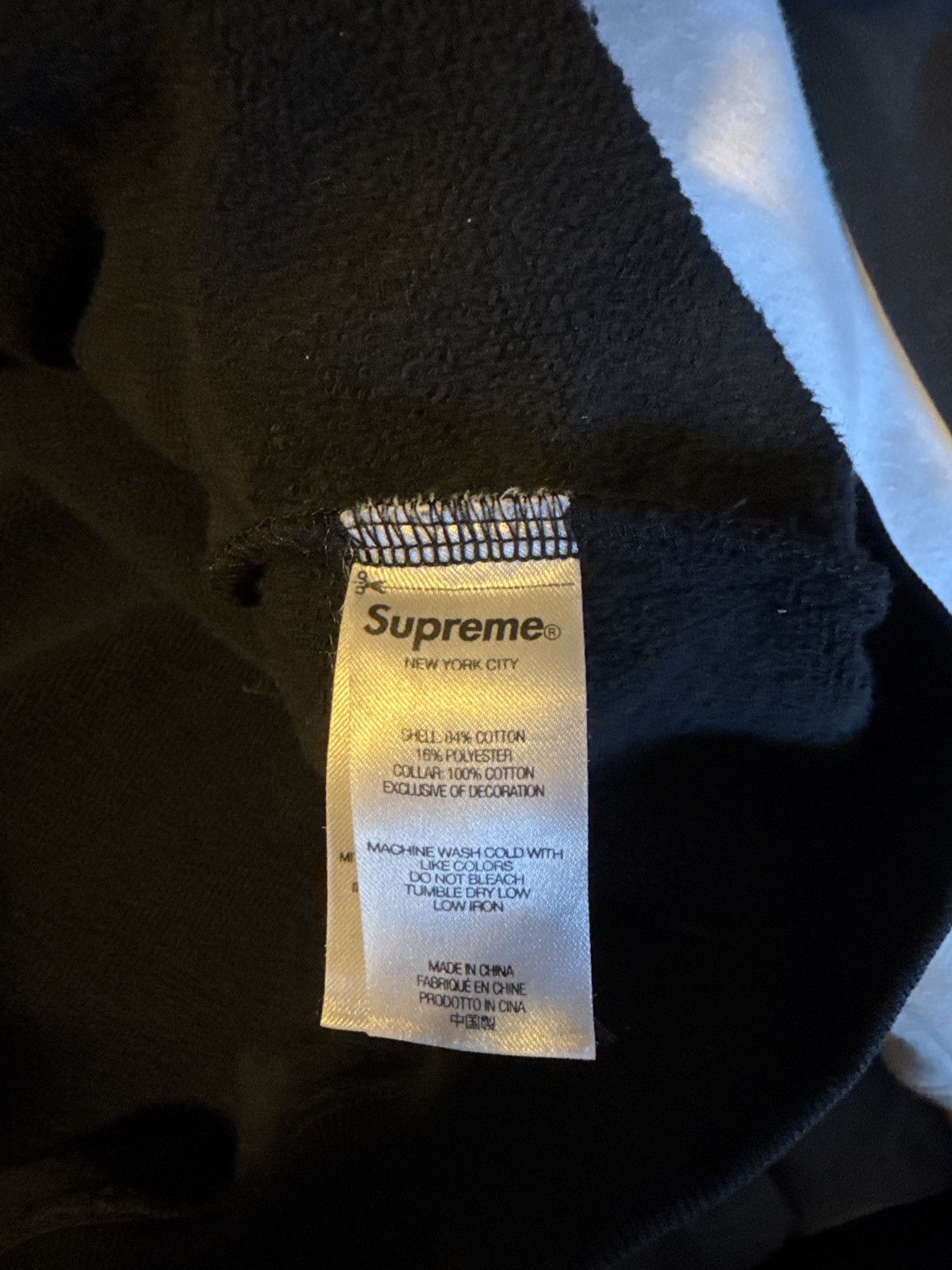 Supreme Supreme Denim Collar Half Zip Sweatshirt Size US S / EU 44-46 / 1 - 16 Thumbnail