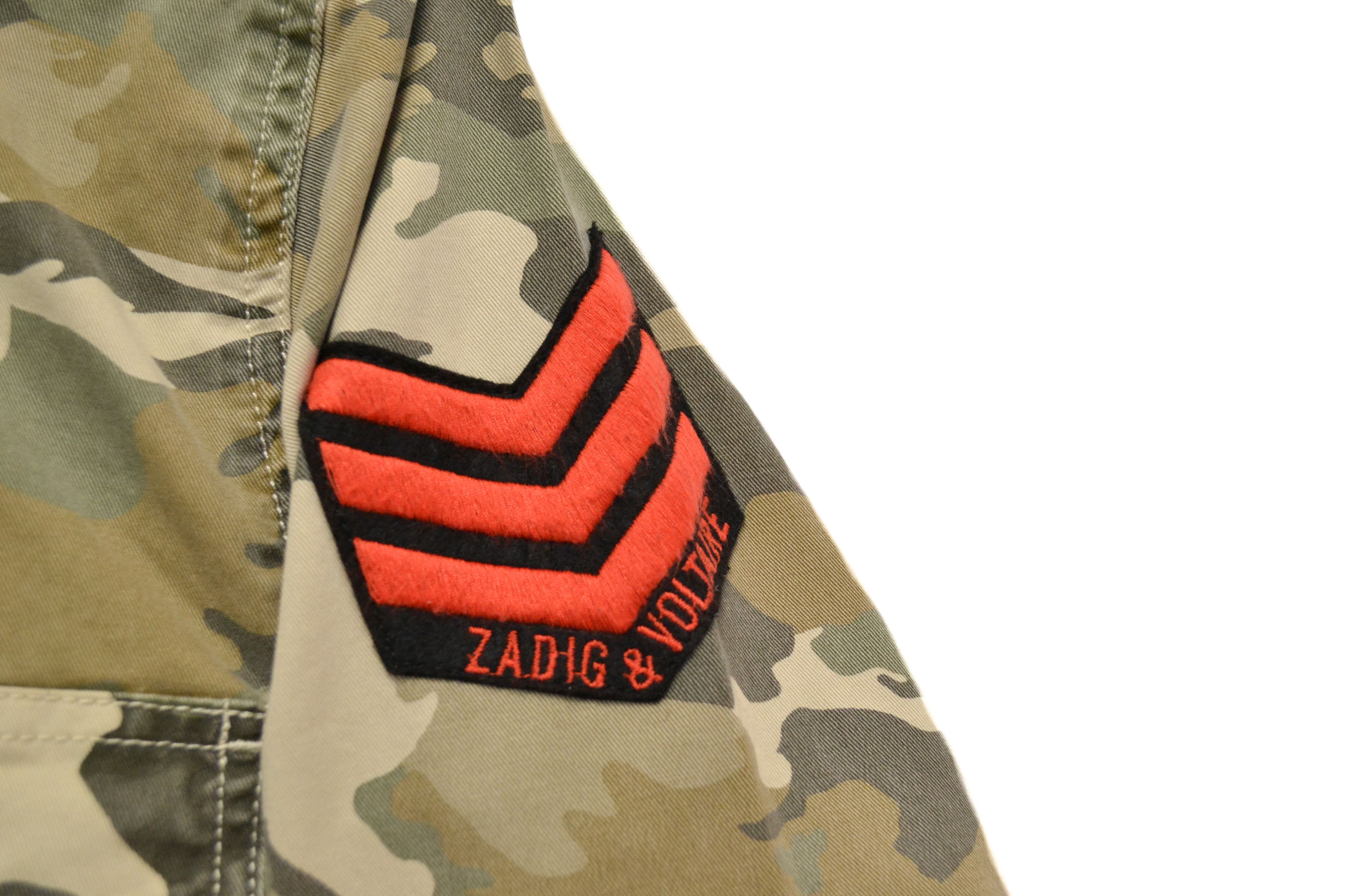 Zadig & Voltaire Zadig & Voltaire Kayak Camouflage Women’s Jacket Size M / US 6-8 / IT 42-44 - 5 Thumbnail