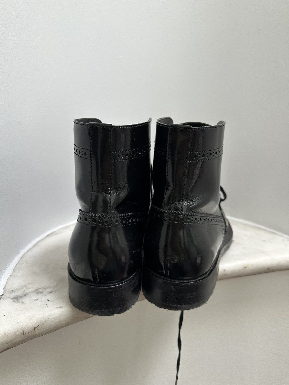 Saint Laurent Paris Brogue Army Boot Size US 11.5 / EU 44-45 - 6 Thumbnail
