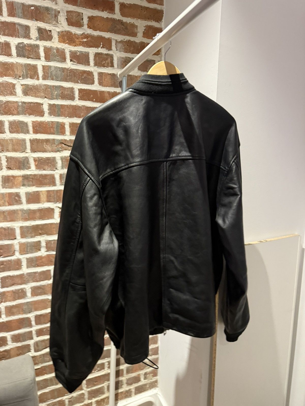 Diesel Deisel L-Khat Leather Bomber Size US XL / EU 56 / 4 - 3 Thumbnail