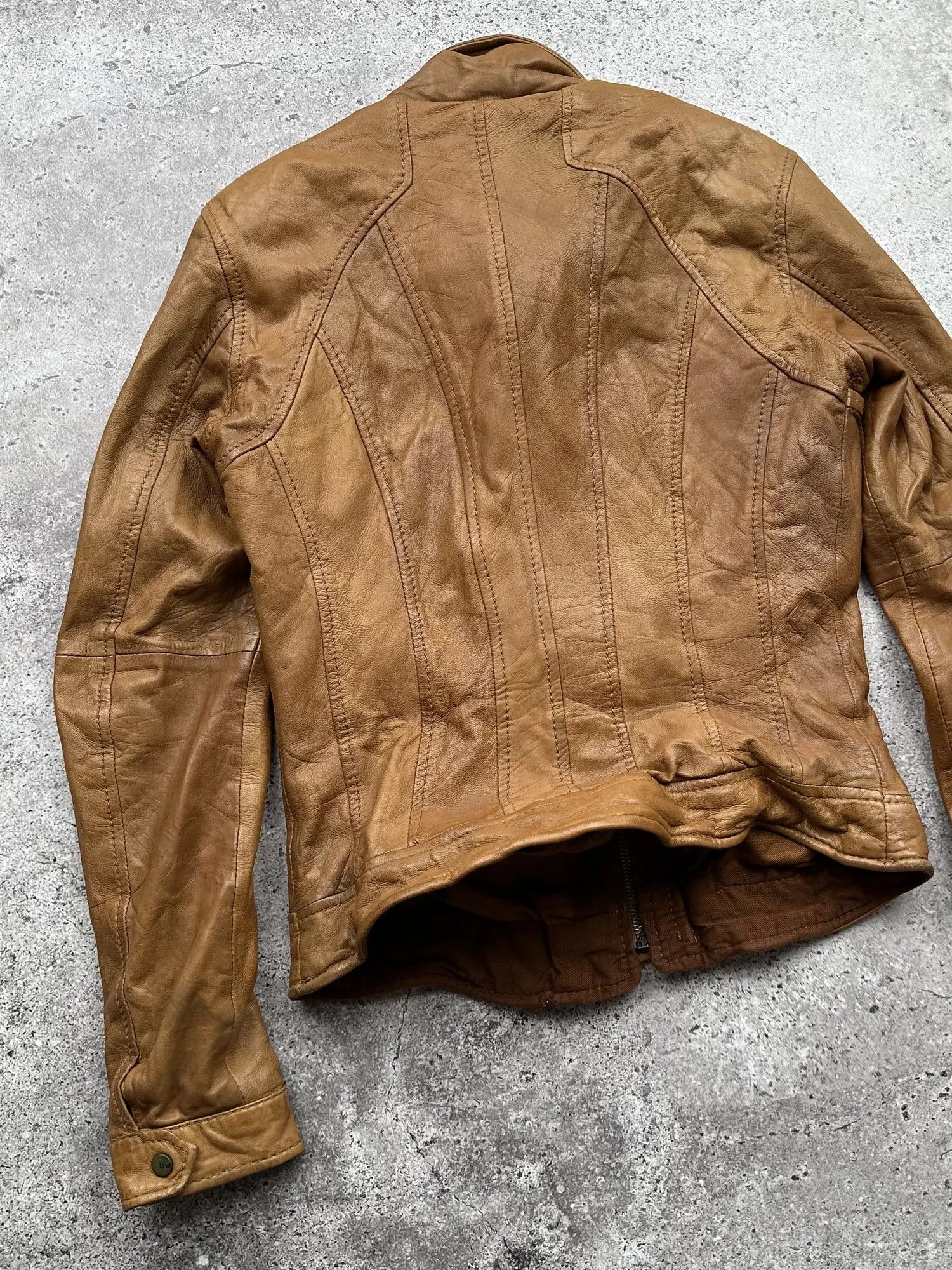 Japanese Brand Vintage Leather Jacket C171(V49) Size M / US 6-8 / IT 42-44 - 11 Thumbnail