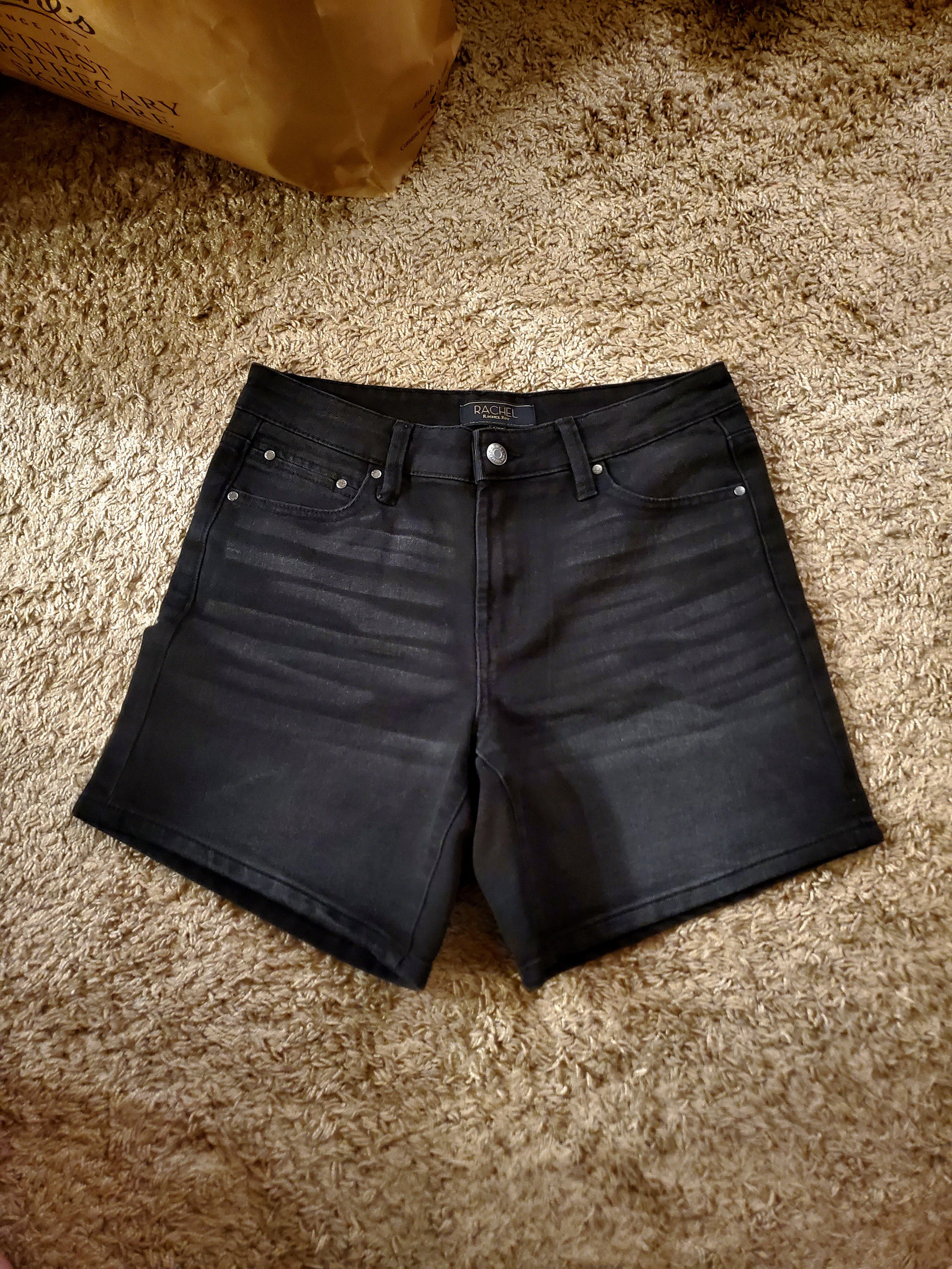 Other *NWOT* Rachel Roy black denim shorts (size 4/27 waist) Size 27" / US 4 / IT 40 - 1 Thumbnail