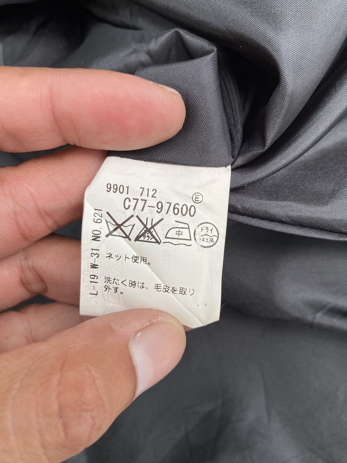 Japanese Brand × Vintage Vtg Wool Deskip Fur Capes Batwing Size US M / EU 48-50 / 2 - 7 Thumbnail