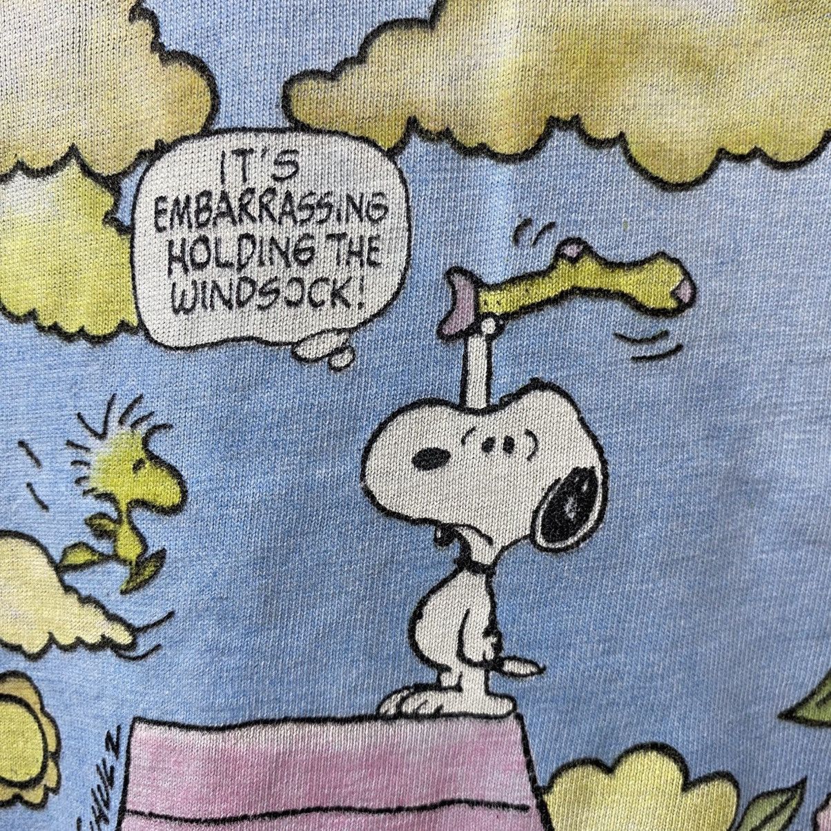 Peanuts Vintage 90s PEANUTS CHARACTERS Snoopy Cartoon Graphic Tee Size US M / EU 48-50 / 2 - 3 Thumbnail