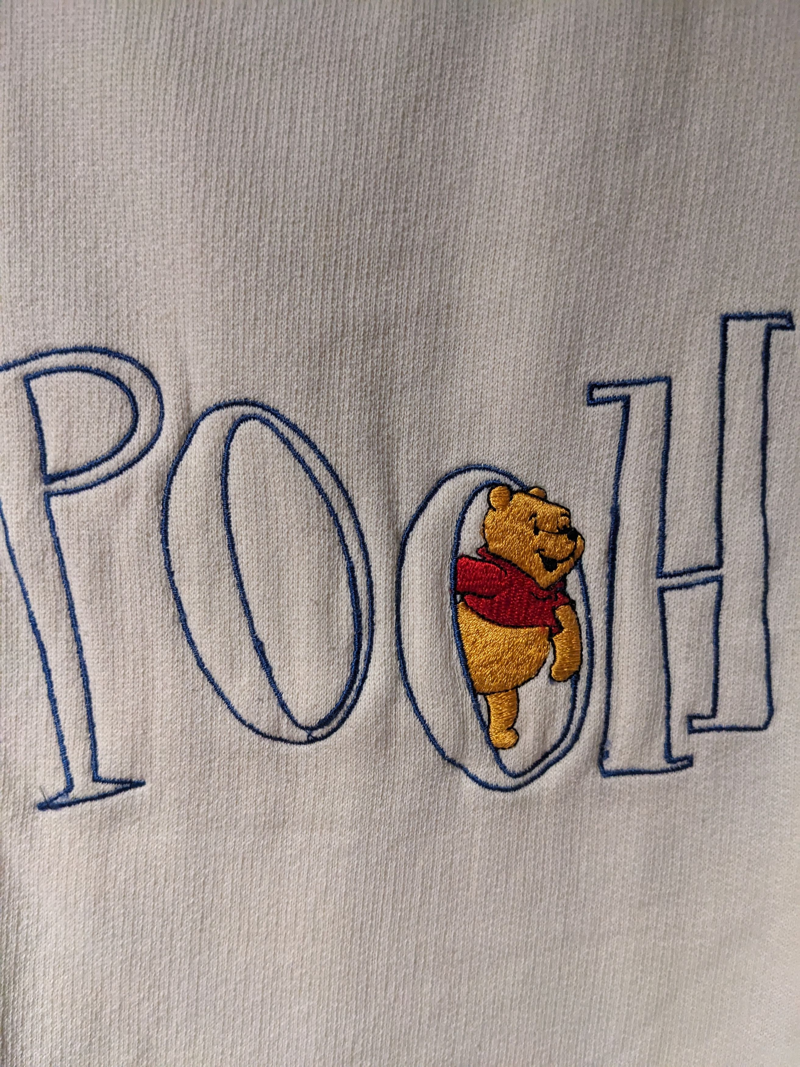 Disney × Vintage Vintage 90s Winnie the Pooh Beige Womans X-Large Sweatshirt Size XL / US 12-14 / IT 48-50 - 2 Thumbnail