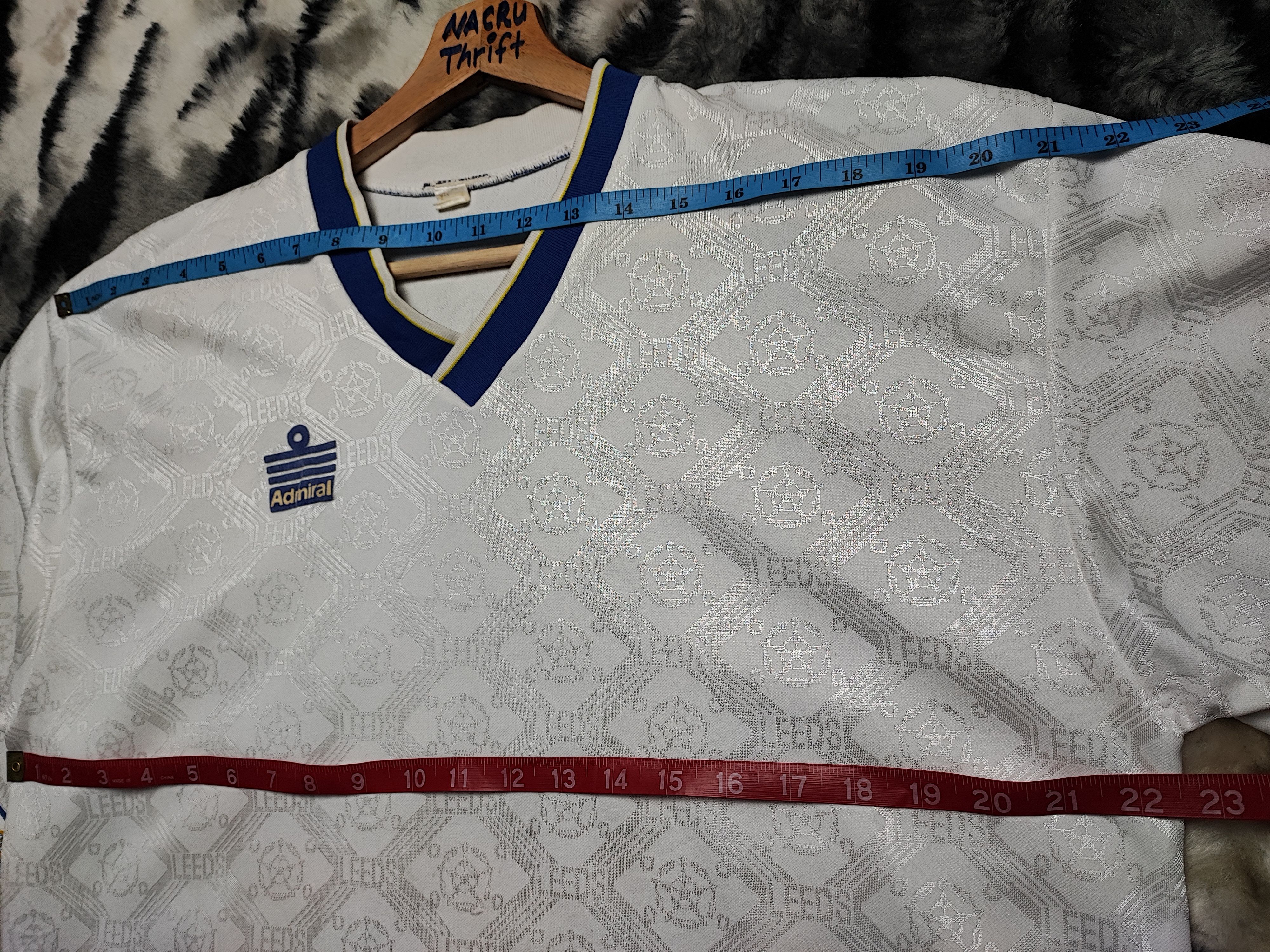 Vintage Jersey Vintage Monogram Over Print by Admiral Japan Size US L / EU 52-54 / 3 - 21 Thumbnail