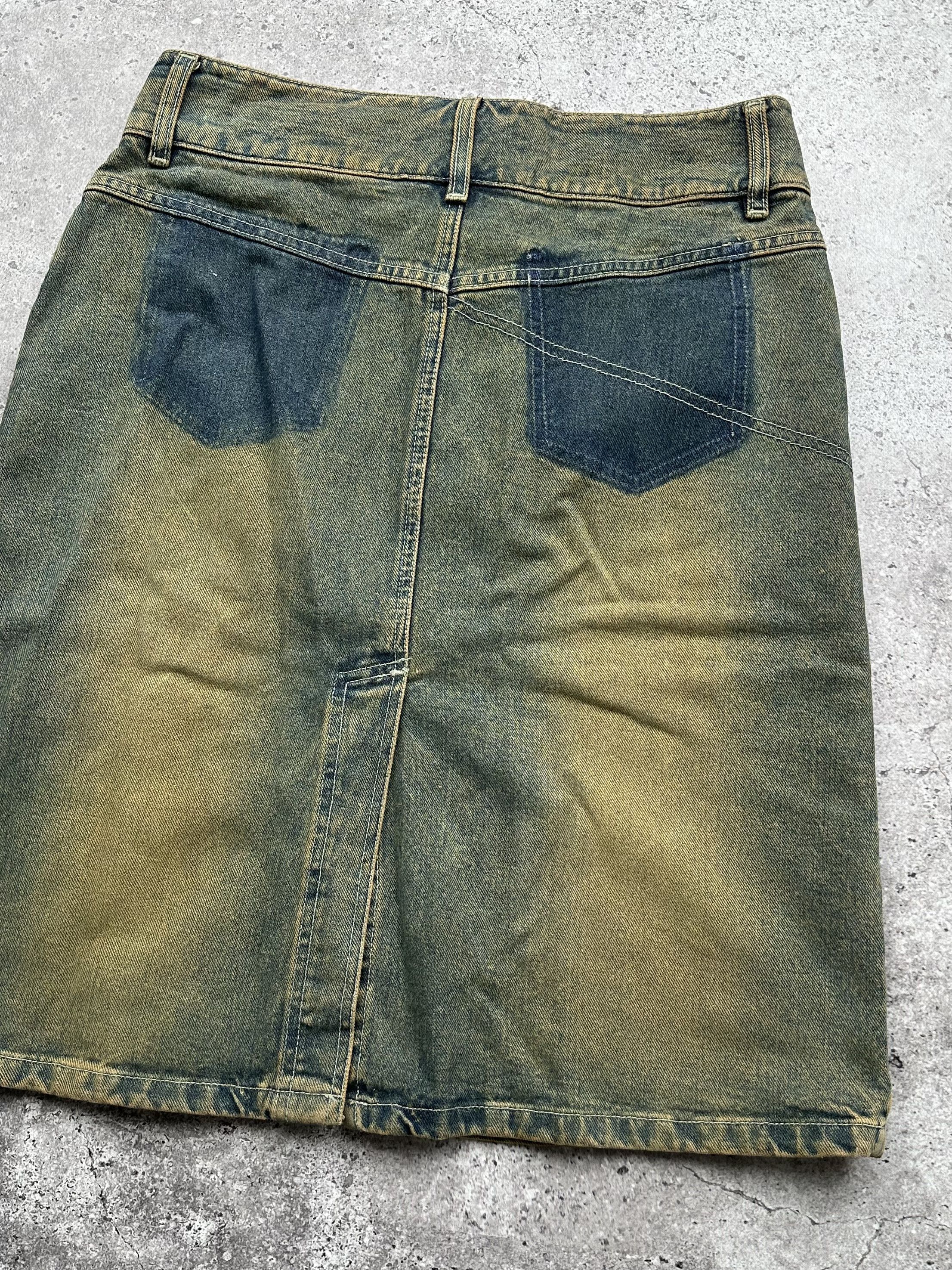 Japanese Brand Vintage Faded Skirt C256(V525) Size 28" / US 6 / IT 42 - 6 Thumbnail