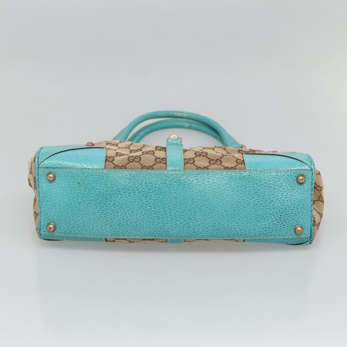 Gucci GUCCI GG Canvas Jackie Shoulder Bag Beige Size ONE SIZE - 10 Thumbnail