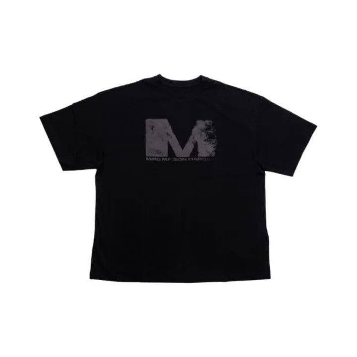 Maison Margiela MM6 Maison Margiela Black Short Sleeve T-Shirt 0079 Size US S / EU 44-46 / 1 - 1 Thumbnail