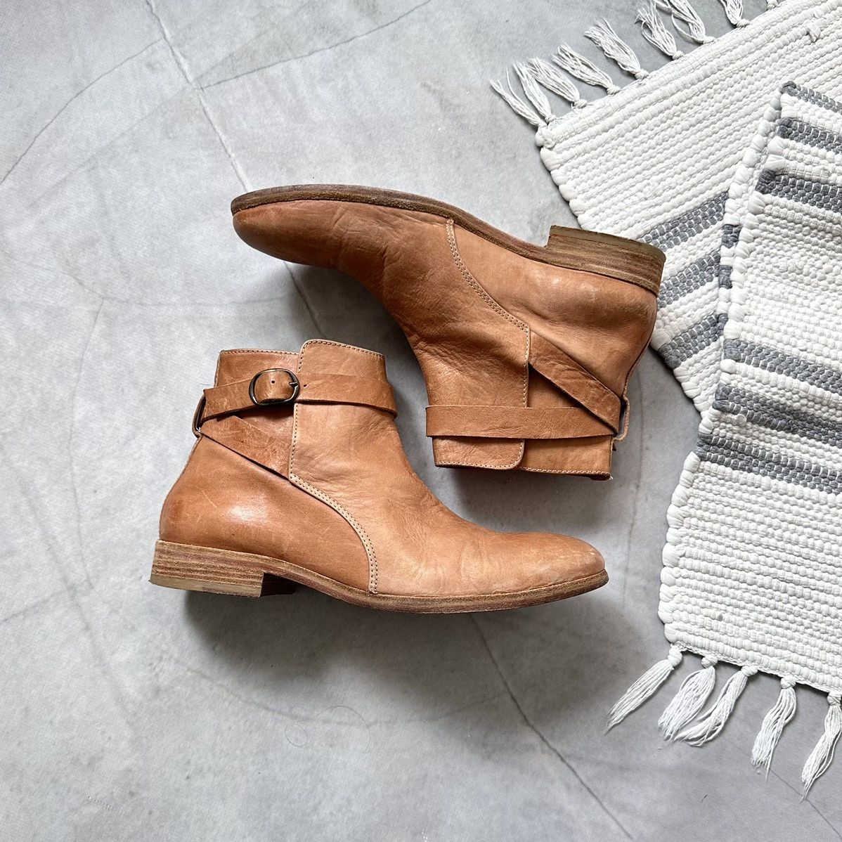 The Last Conspiracy The Last Conspiracy Strap Boots Saint Laurent Guidi Vibe Size US 7 / EU 40 - 1 Thumbnail