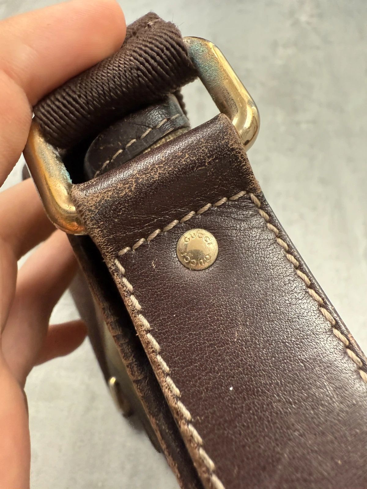 Gucci Gucci bag monogram vintage old money y2k rap hip hop Size ONE SIZE - 3 Thumbnail