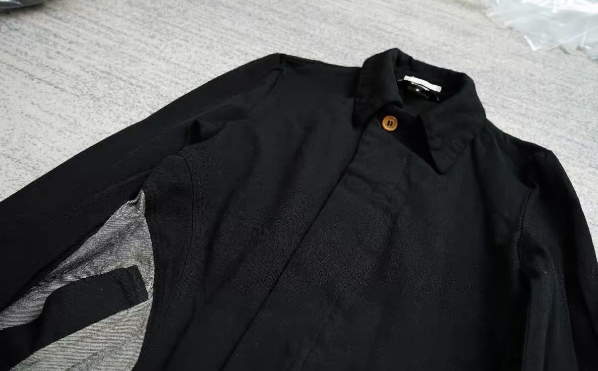 Comme des Garcons Comme des Garçons Polyester Paneled Mid-Long Coat Size US S / EU 44-46 / 1 - 3 Thumbnail