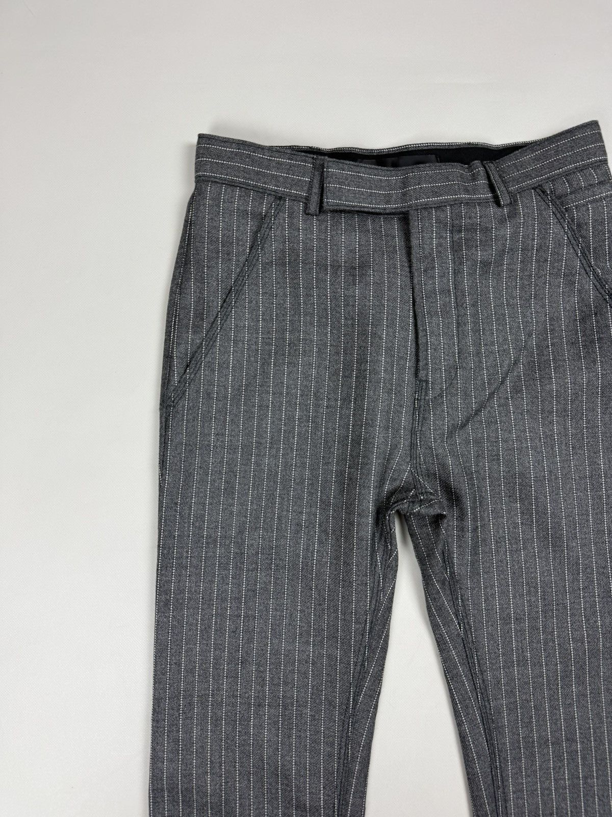 Haider Ackermann Haider Ackermann Ladies Striped Wool Dress Pants Trousers Size 25" / US 0 / IT 36 - 6 Thumbnail