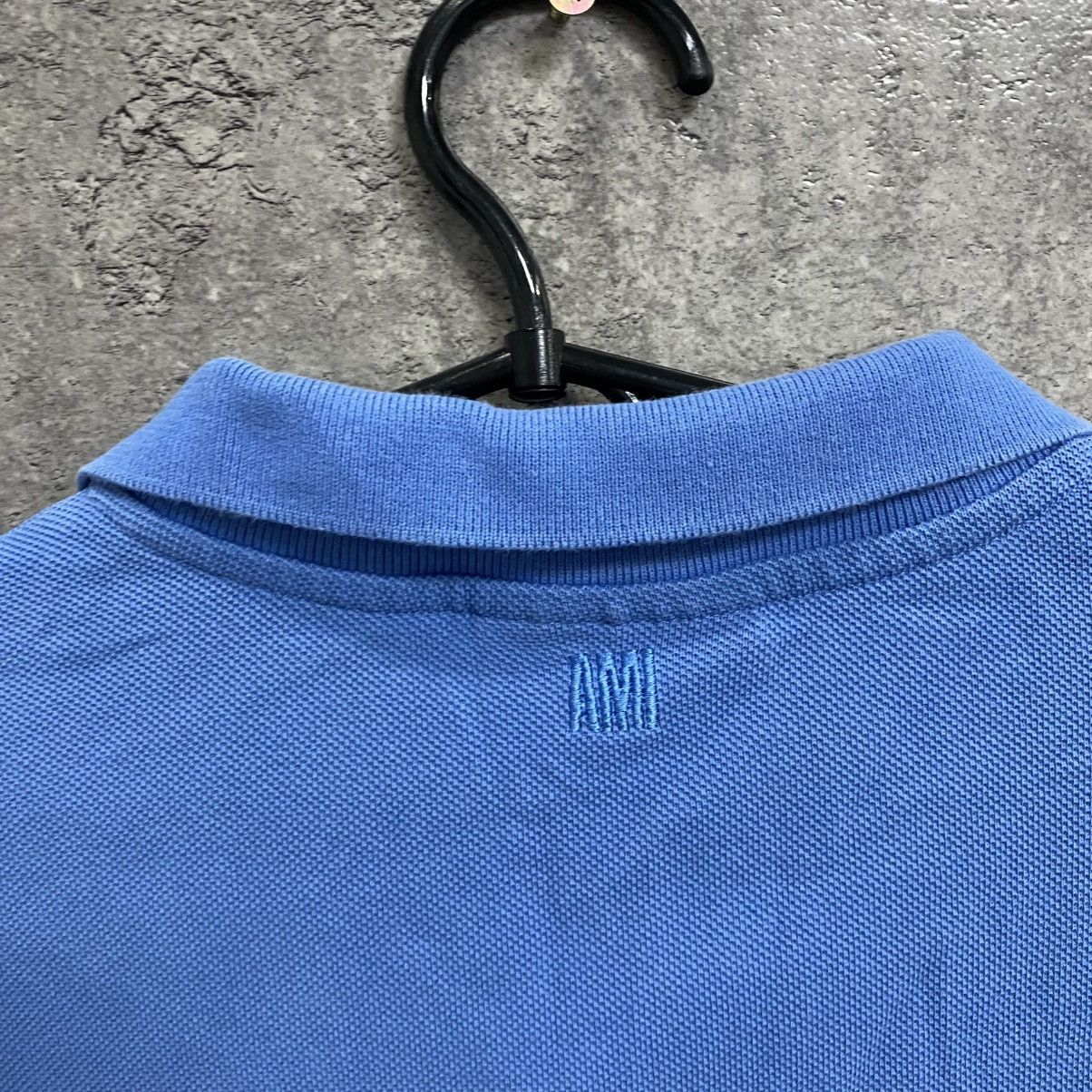 AMI Ami Paris Polo Shirt Small Logo Tee Size US L / EU 52-54 / 3 - 9 Thumbnail