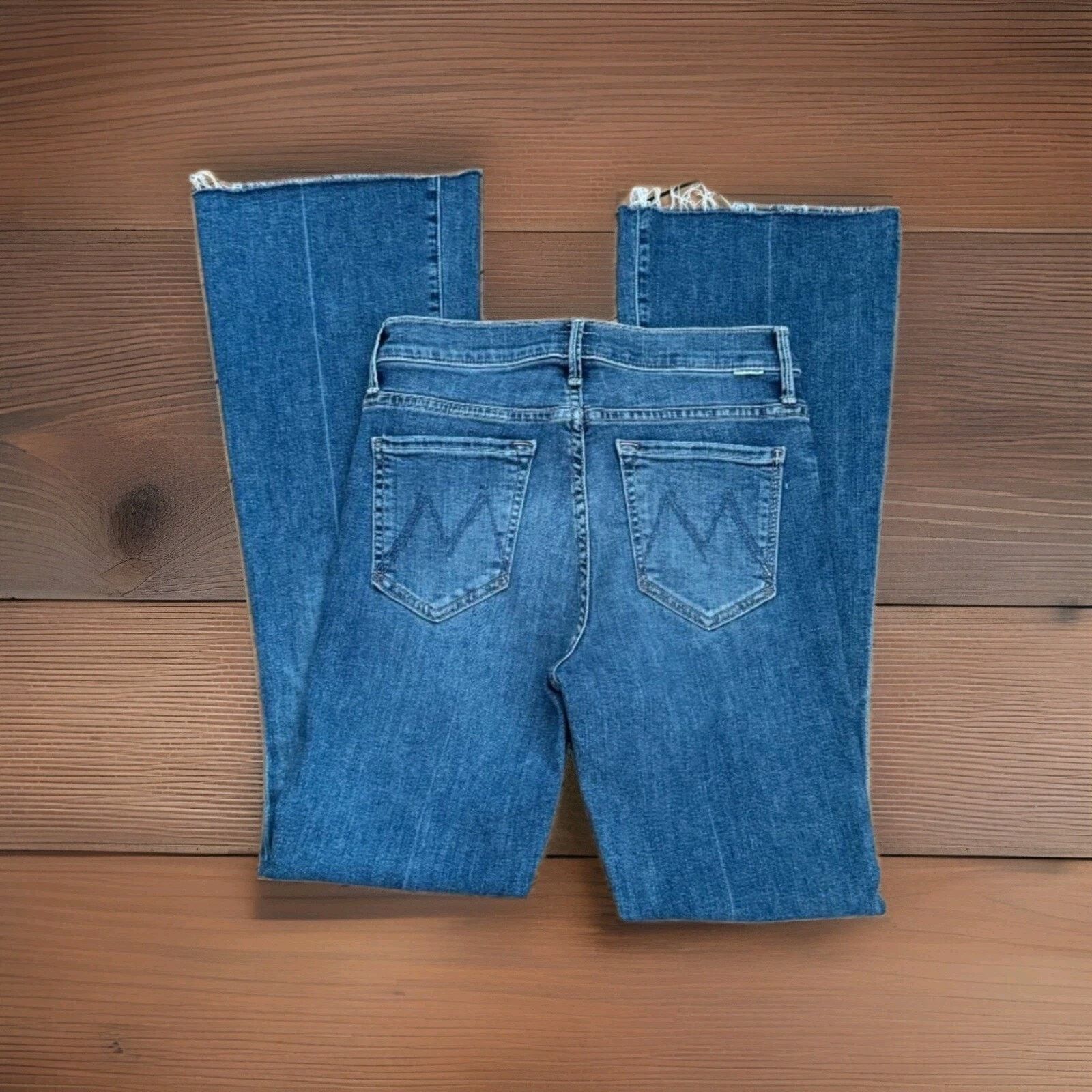 MOTHER Mother The Weekender Fray Walking On Coals Fray Hem Flare 30 Size 30" / US 8 / IT 44 - 7 Thumbnail
