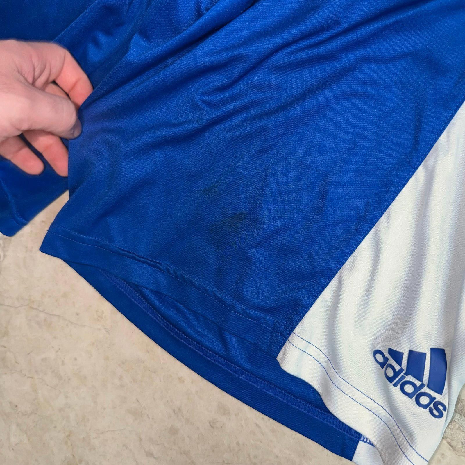 Adidas Adidas Shimmer Dazzle Blue Hoop Shorts Mens XL Y2K 90s Rare Size US 36 / EU 52 - 2 Thumbnail