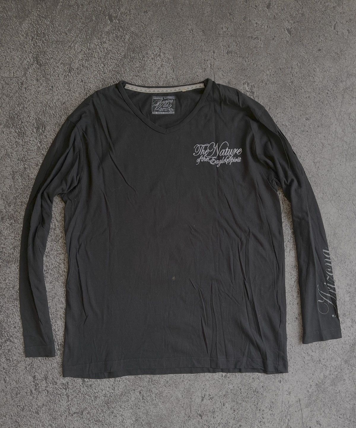 Japanese Brand Y2K Jeaning Wild Arizona ifsixwasnine long sleeve Size US XL / EU 56 / 4 - 4 Thumbnail