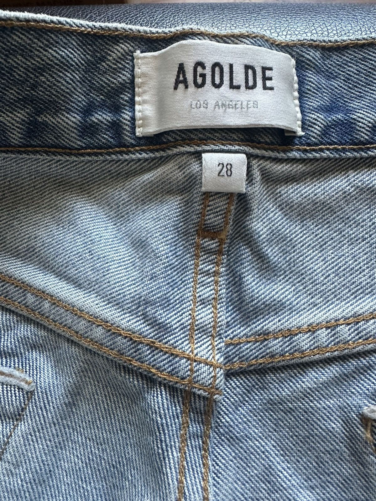 Agolde Agolde distressed shorts size 28 Size 28" / US 6 / IT 42 - 4 Thumbnail