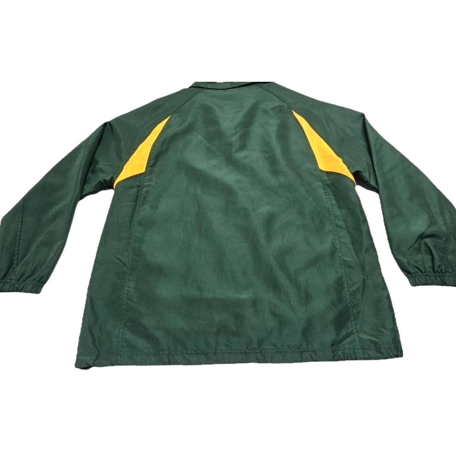 NCAA VINTAGE Baylor Bears Windbreaker Pullover Jacket 1/4 Zip Green M NFL NCAA Men L Bears Fans Mens Size US L / EU 52-54 / 3 - 7 Thumbnail